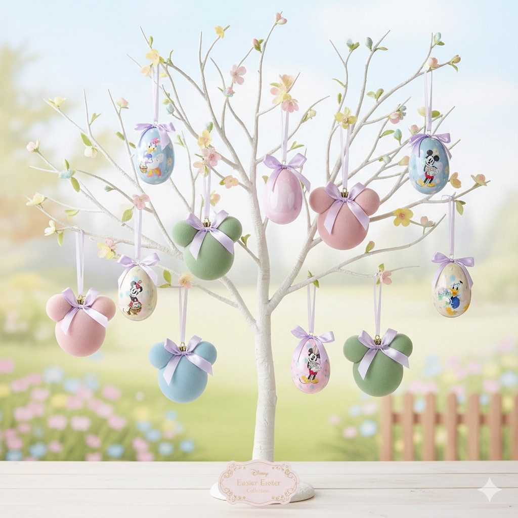 Disney Dekohänger Mickey & Minnie Mouse Ostereier Set 12 Stück deko Disney (12 St)