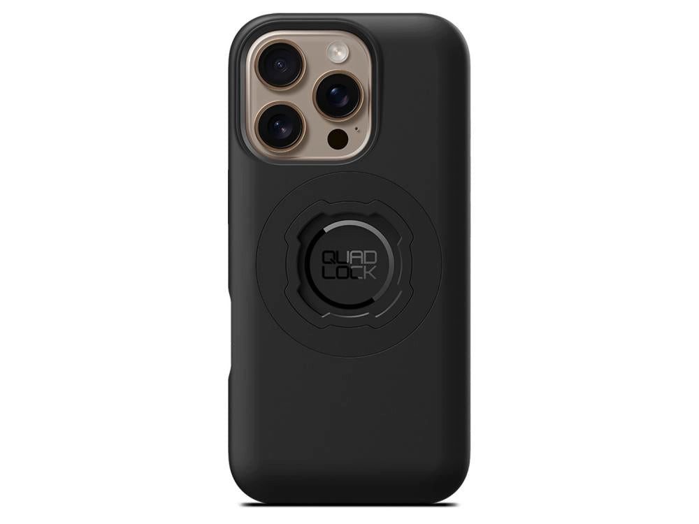 Quad Lock Fahrradtasche QUAD LOCK MAG Case iPhone 16 Pro Schwarz - MagSafe-kompatible, stoßfes