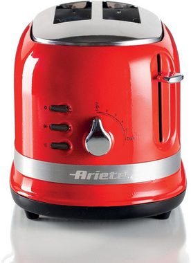 Ariete Toaster moderna 149, 2 kurze Schlitze, für 2 Scheiben, 815 W