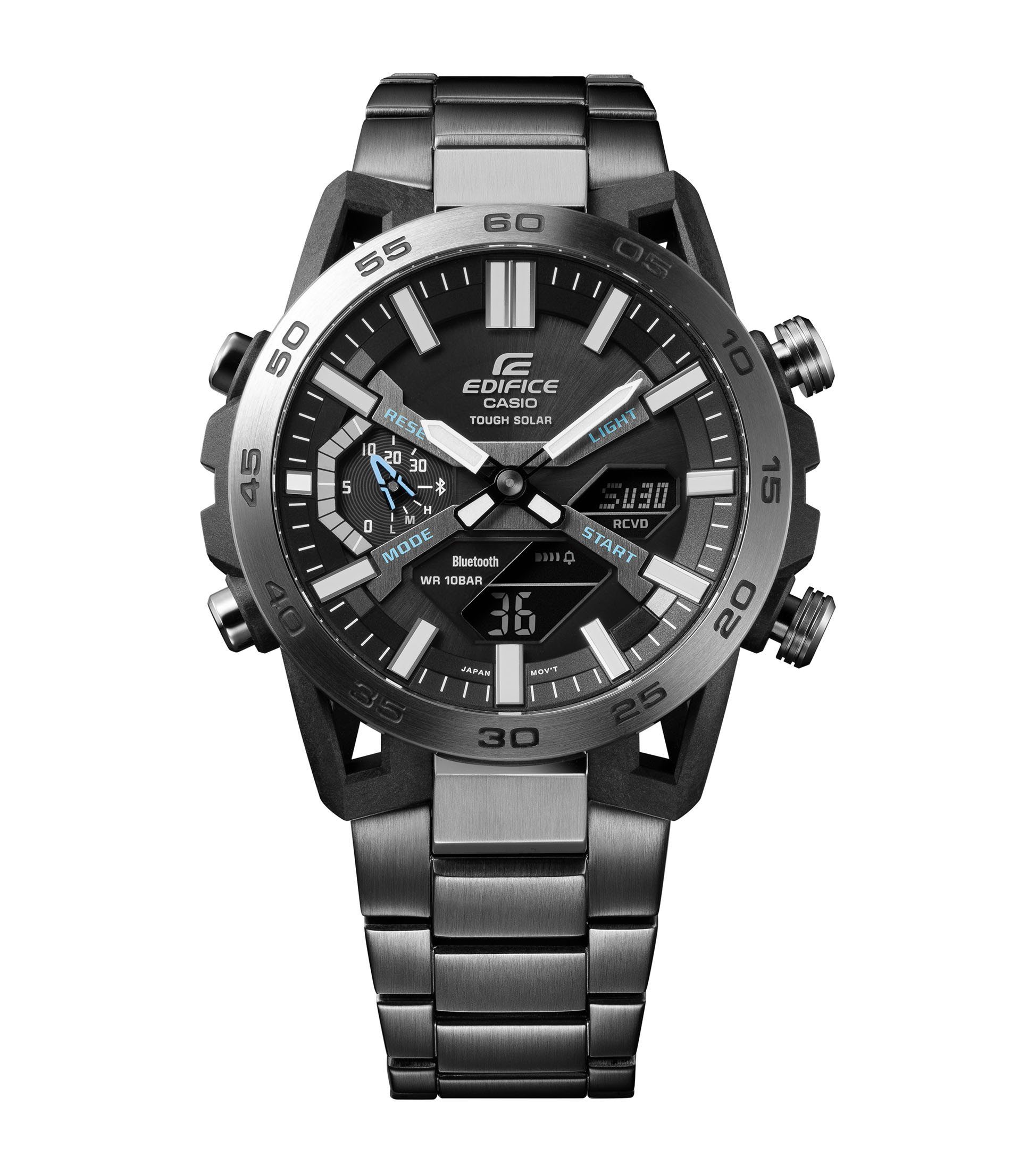 CASIO Solaruhr, Casio Edifice Herren-Solaruhr mit Bluetooth ECB-2000DC-1AEF günstig online kaufen