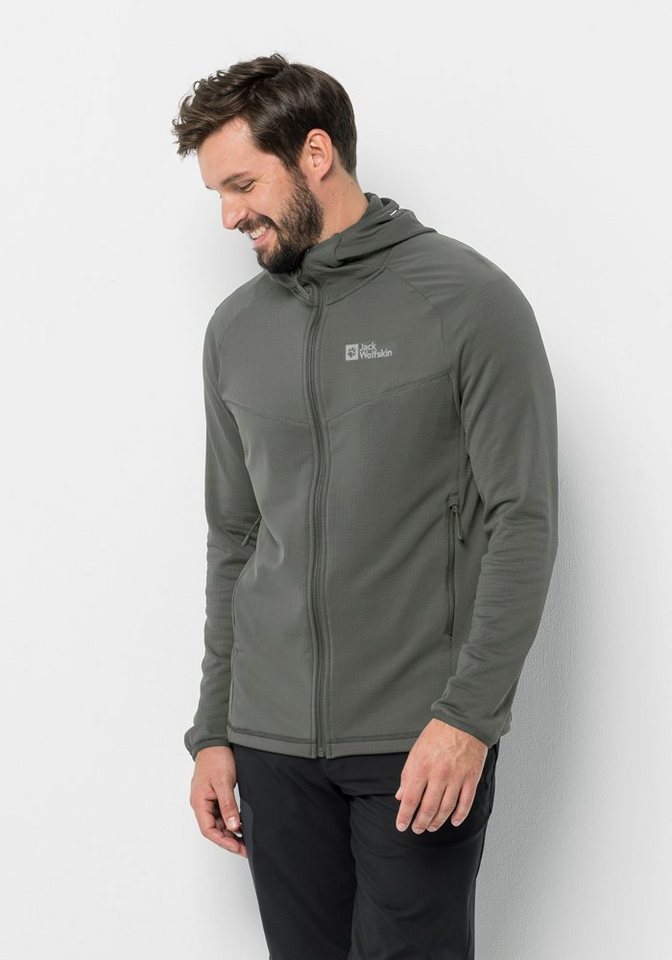 Jack Wolfskin Fleecejacke KOLBENBERG HOODED FZ M