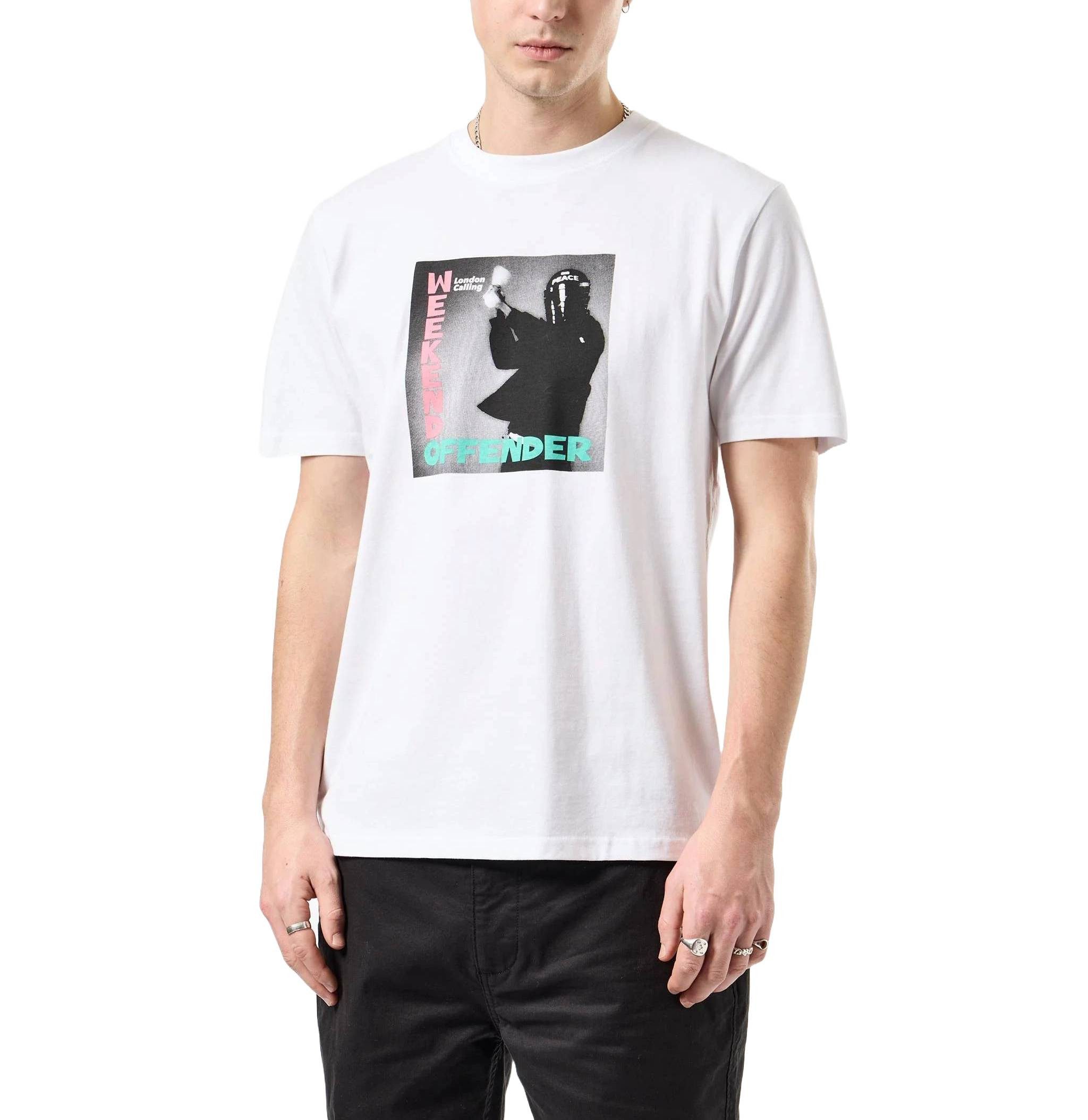 Weekend Offender  T-Shirt London ruft Grafik T-Shirt günstig online kaufen