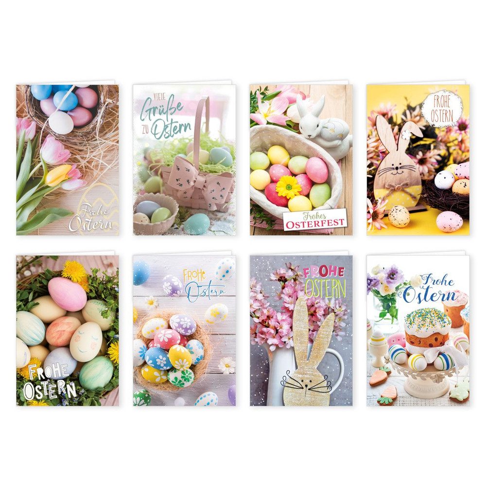 Skorpion Glückwunschkarte Grußkarte - Frohe Ostern - 1 Stück