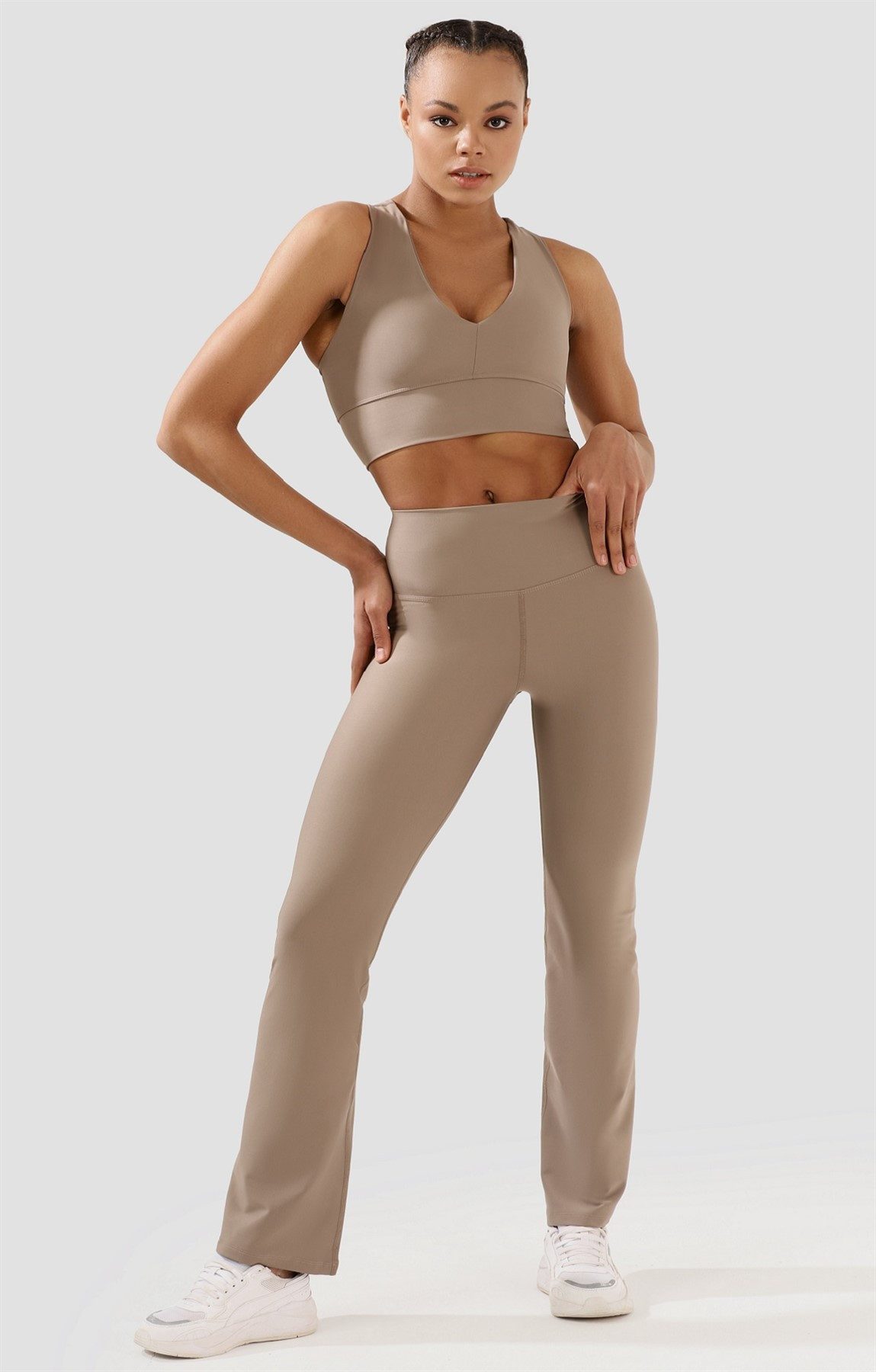Superstacy Leggings Nichole Flare Hoch taillierte Leggings