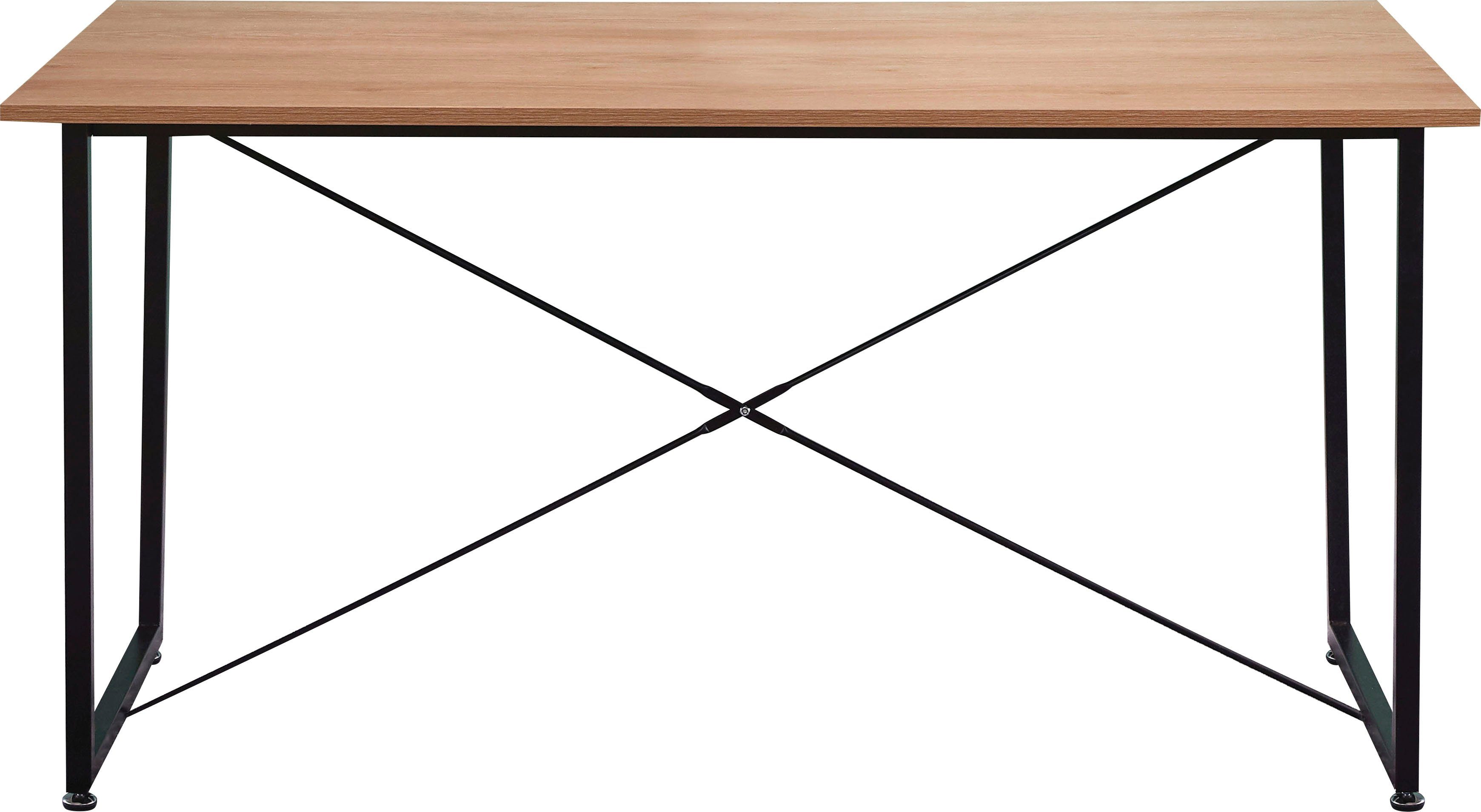 MÖBILIA Esstisch Aage, Akazie-Dekor, Breite 140 cm