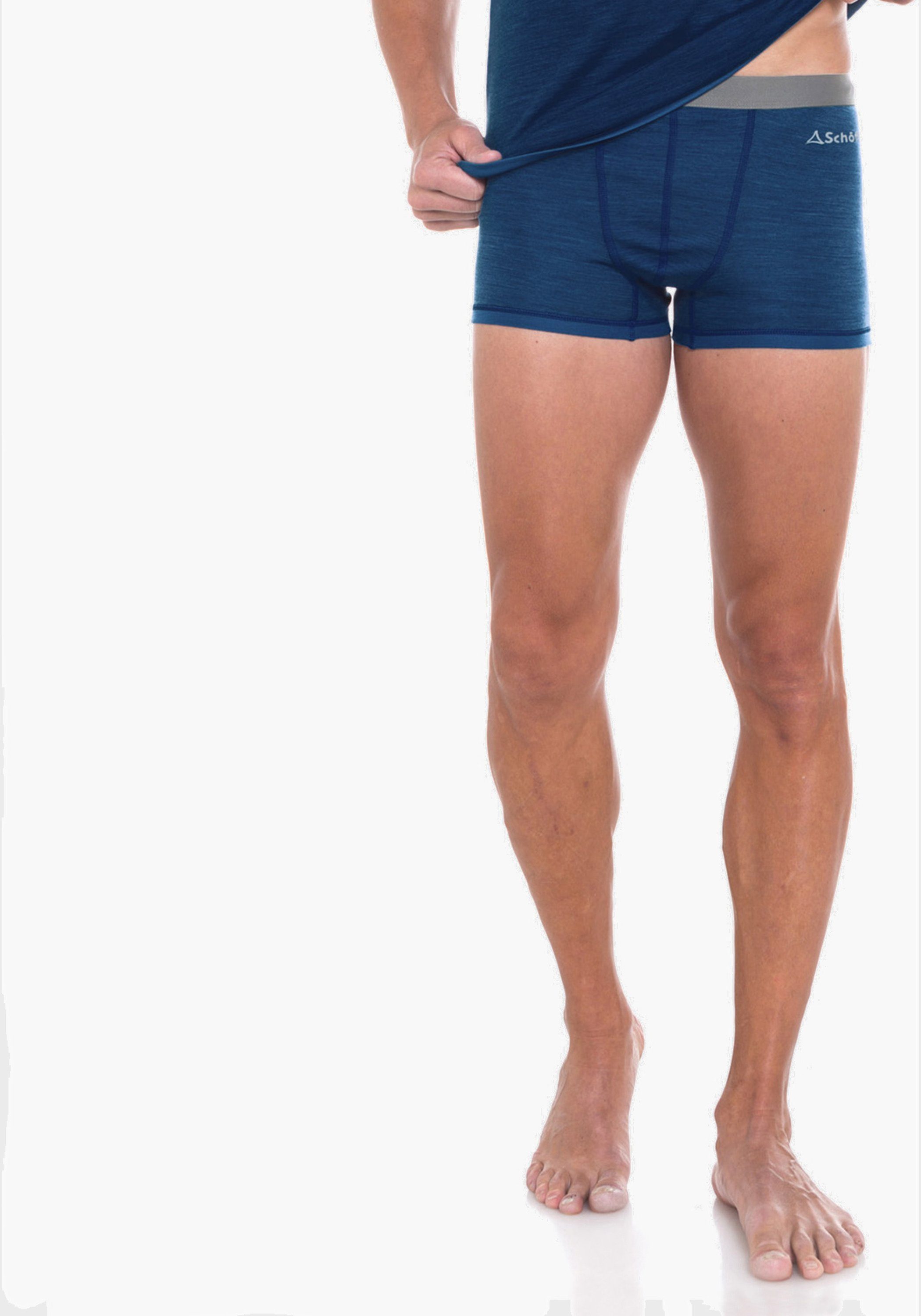 Schöffel Funktionshose Merino Sport Boxershorts M Blau | Outdoorhosen