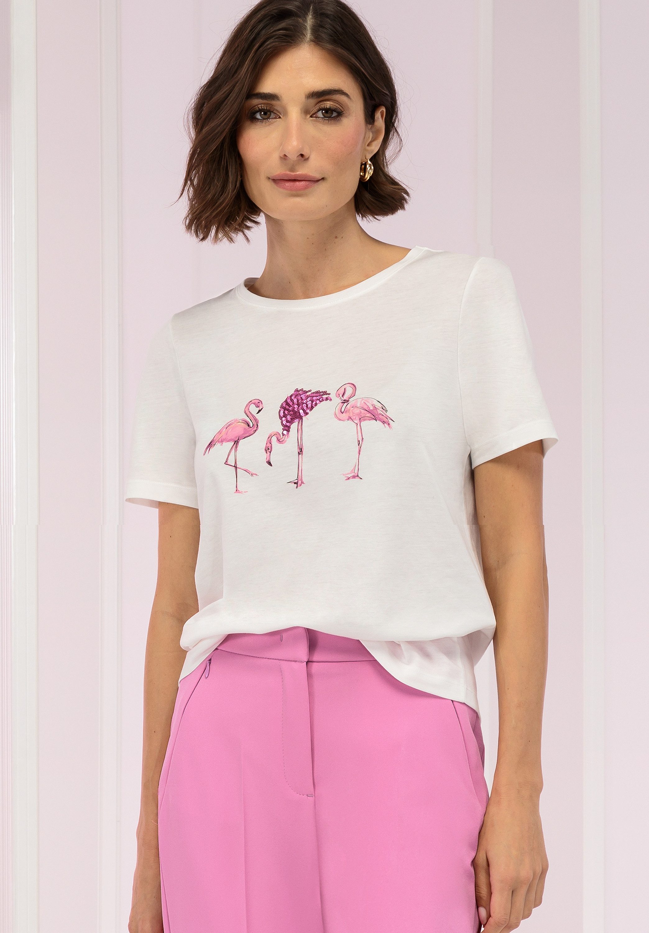 bianca Print-Shirt DINIA mit Frontmotiv und günstig online kaufen