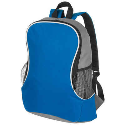 Livepac Office Freizeitrucksack Rucksack mit Seitenfächern / aus Polyester / Farbe: blau