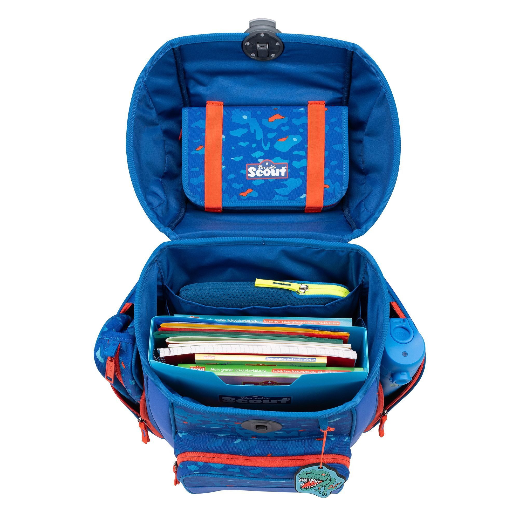 Scout Schulranzen Genius (4-tlg), Polyester