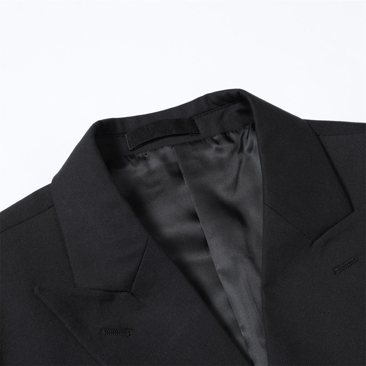 Allthemen Anzug (2 tlg) mit spitzem Revers Herrenanzug Zweireihiger Hochzeitsanzug Slim Fit