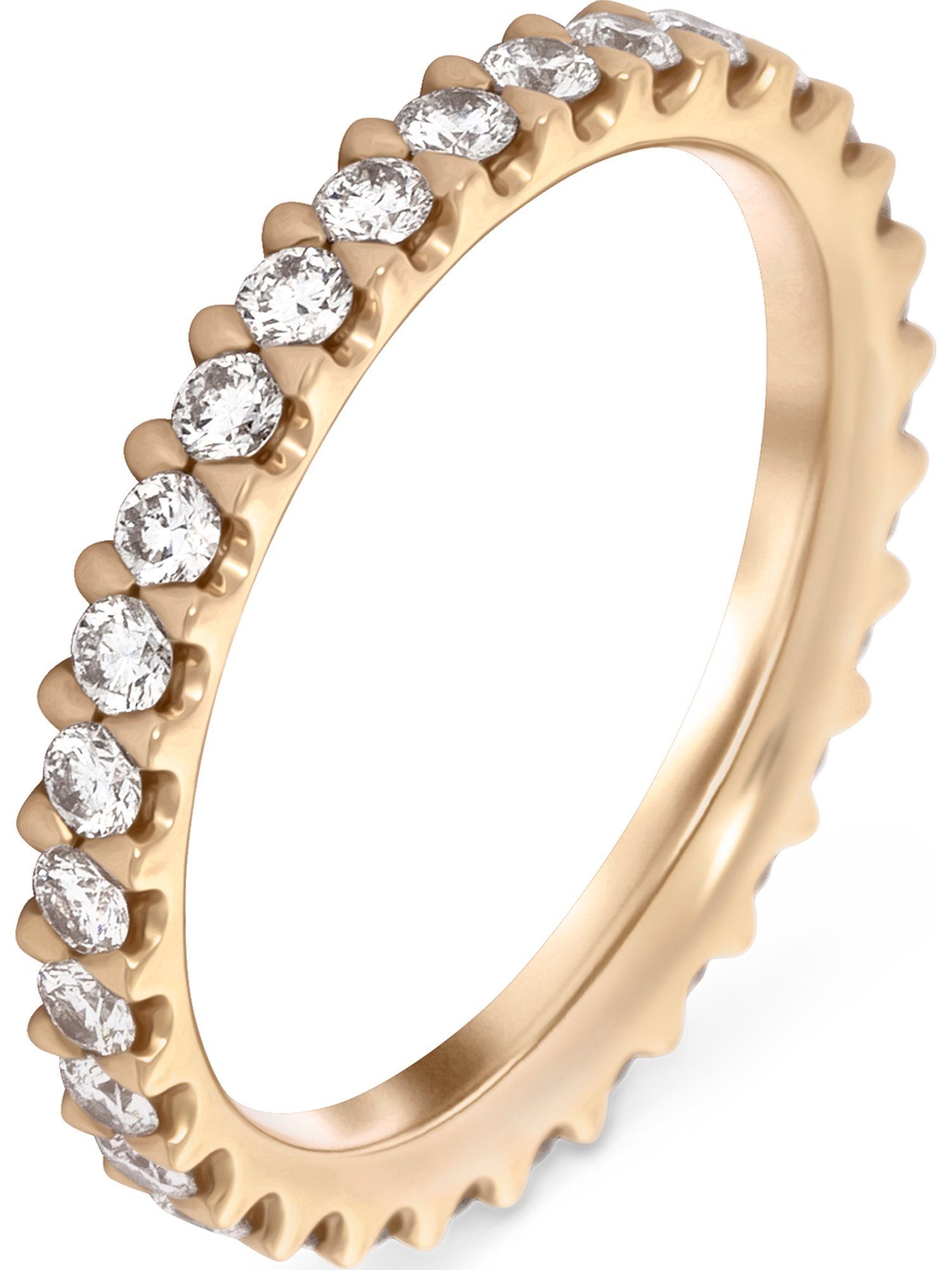 Diamantring CHRIST Damen-Damenring Diamant