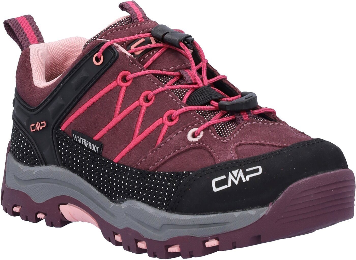 KIDS SHOES CMP PRUGNA-PEACH WP TREKKING Wanderschuh LOW 05HM RIGEL