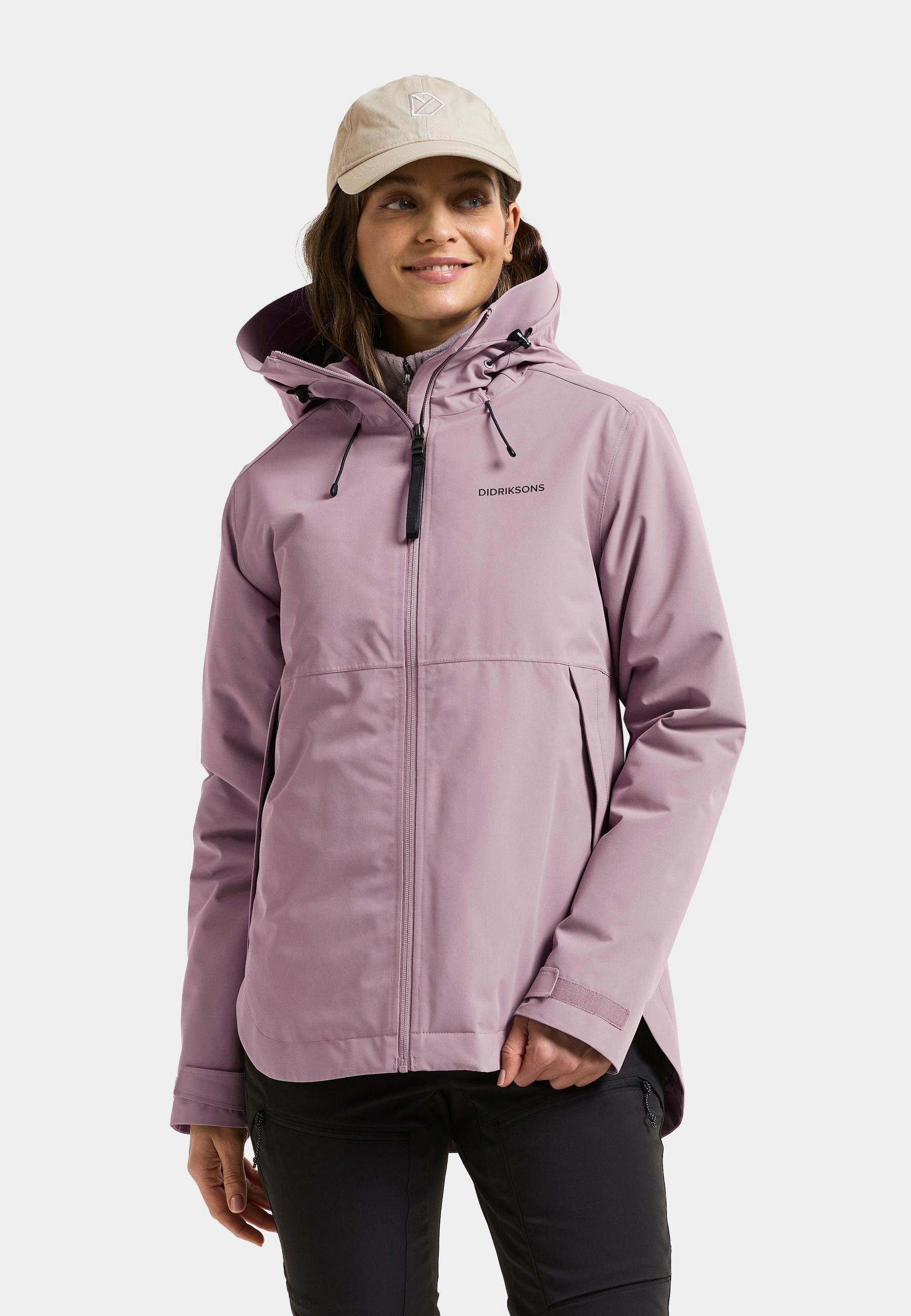 Didriksons Winterjacke Damen Winterparka Wasserdicht JENNIE mit Kapuze mit Taschen
