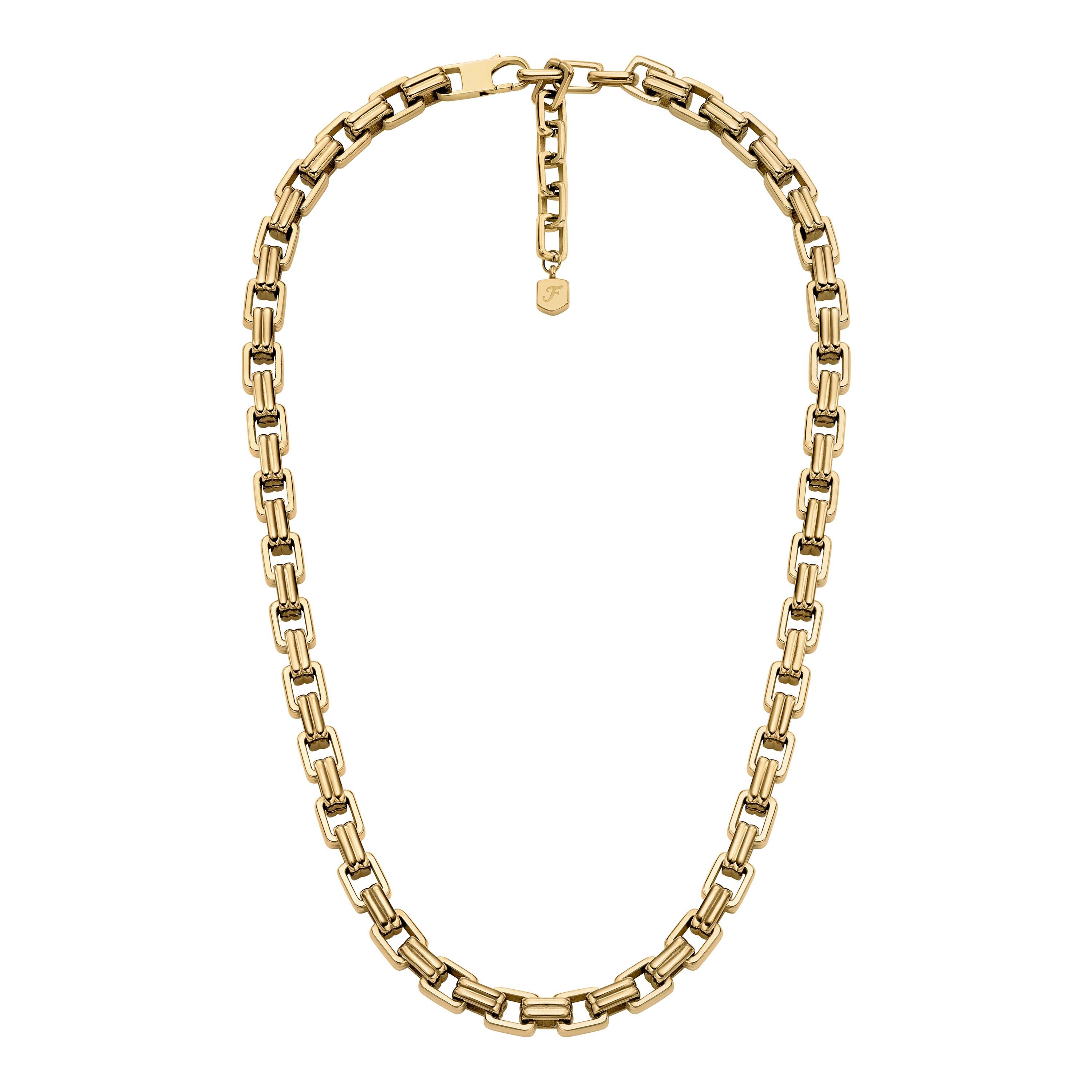 Fossil Kette ohne Anhänger Schmuck Geschenk Edelstahl RAQUEL