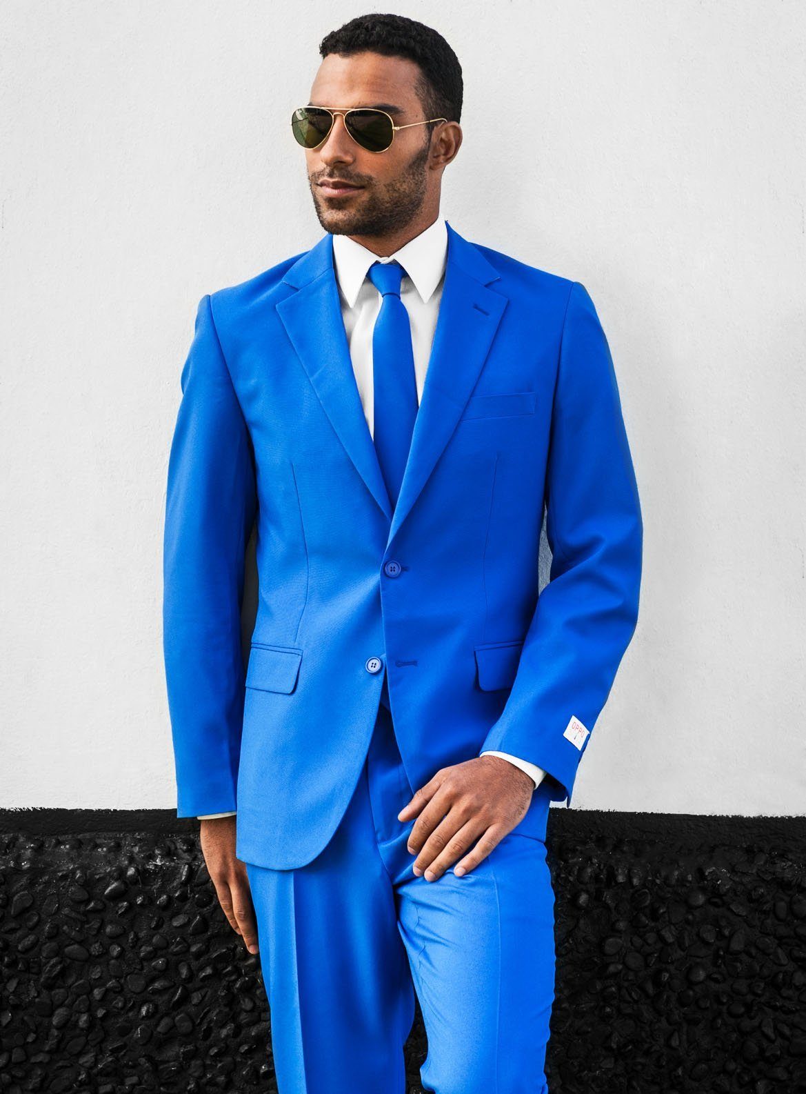 Opposuits Anzug Blue Steel Ausgefallene Anzüge für coole Männer