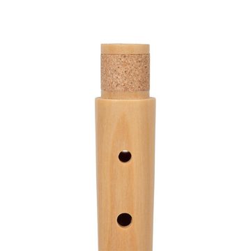 Cascha Holzblockflöte - Barocke Griffweise Sopran Blockflöte Barocke Griffweise, komplett mit Tasche, Wischerstab und Grifftabelle