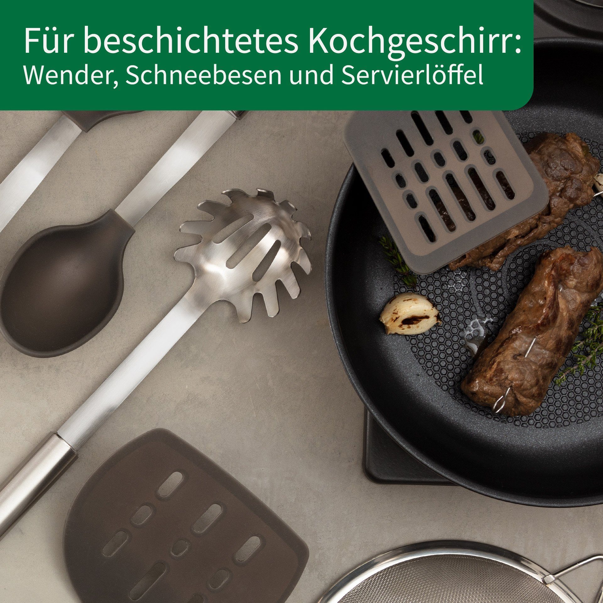 Kochbesteck-Set Fackelmann Chefkoch München trifft