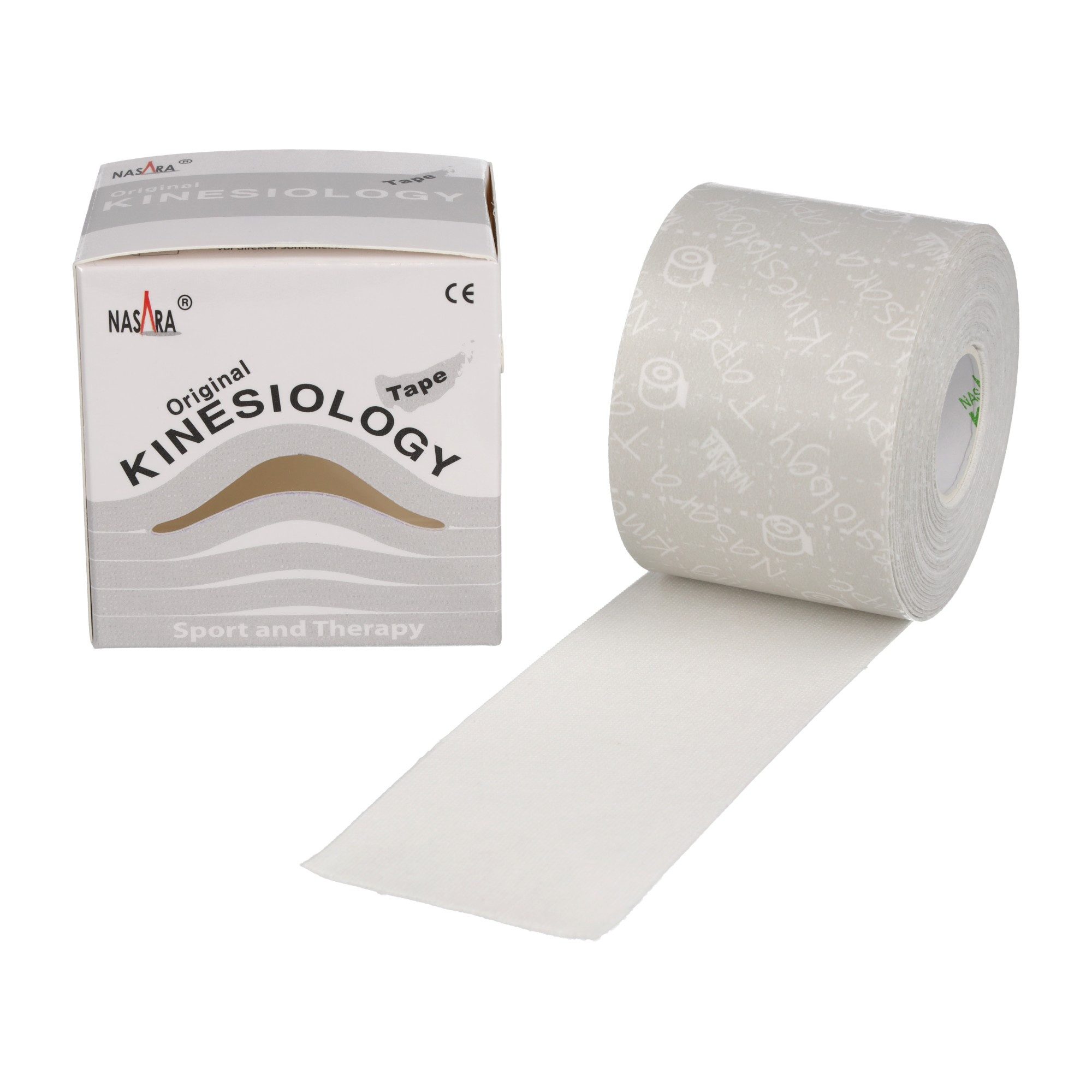 NASARA Kinesiologie-Tape 5cm x 5m 12 Farben