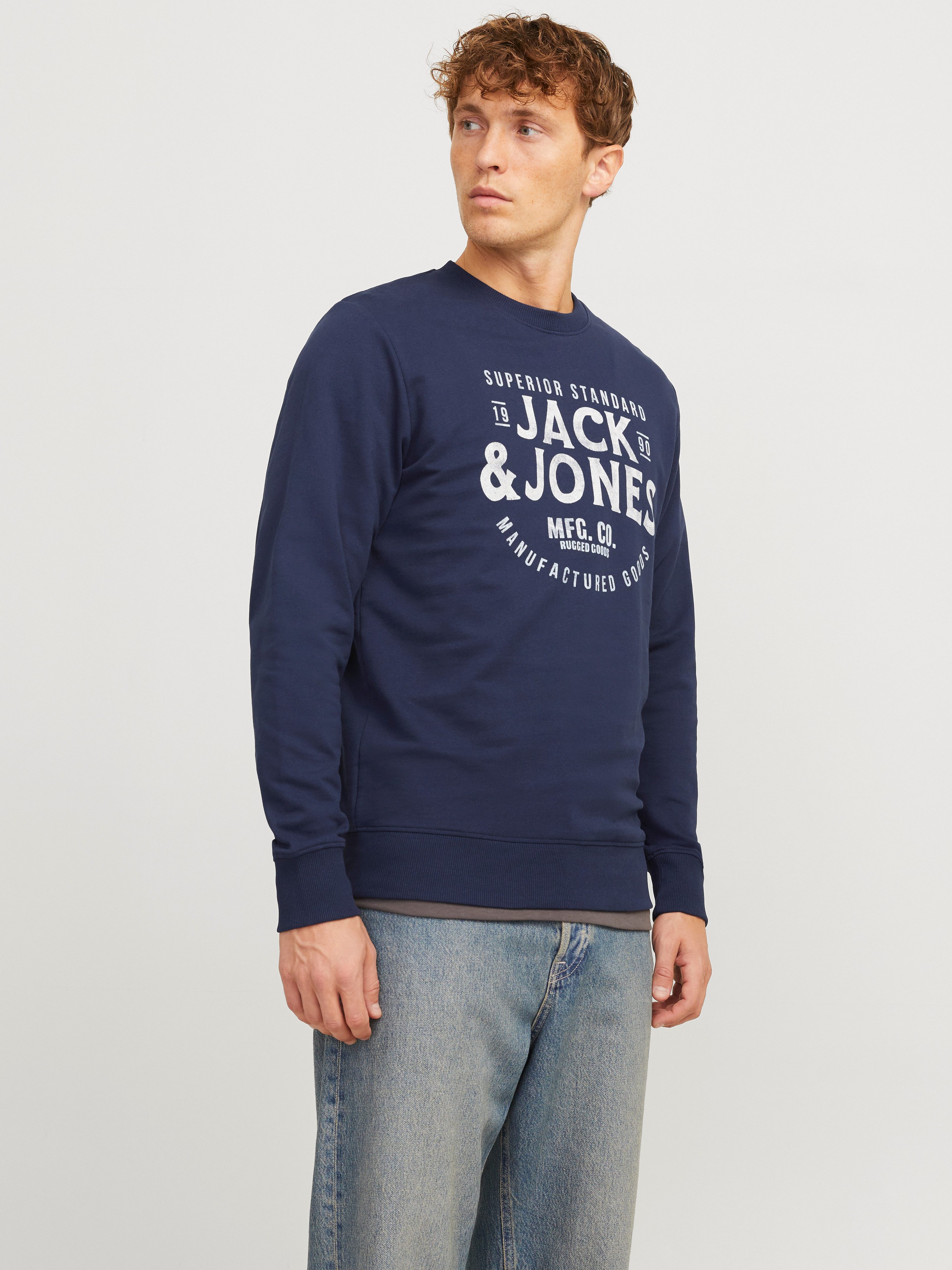 Jack & Jones Sweatshirt JJJEANS SWEAT günstig online kaufen