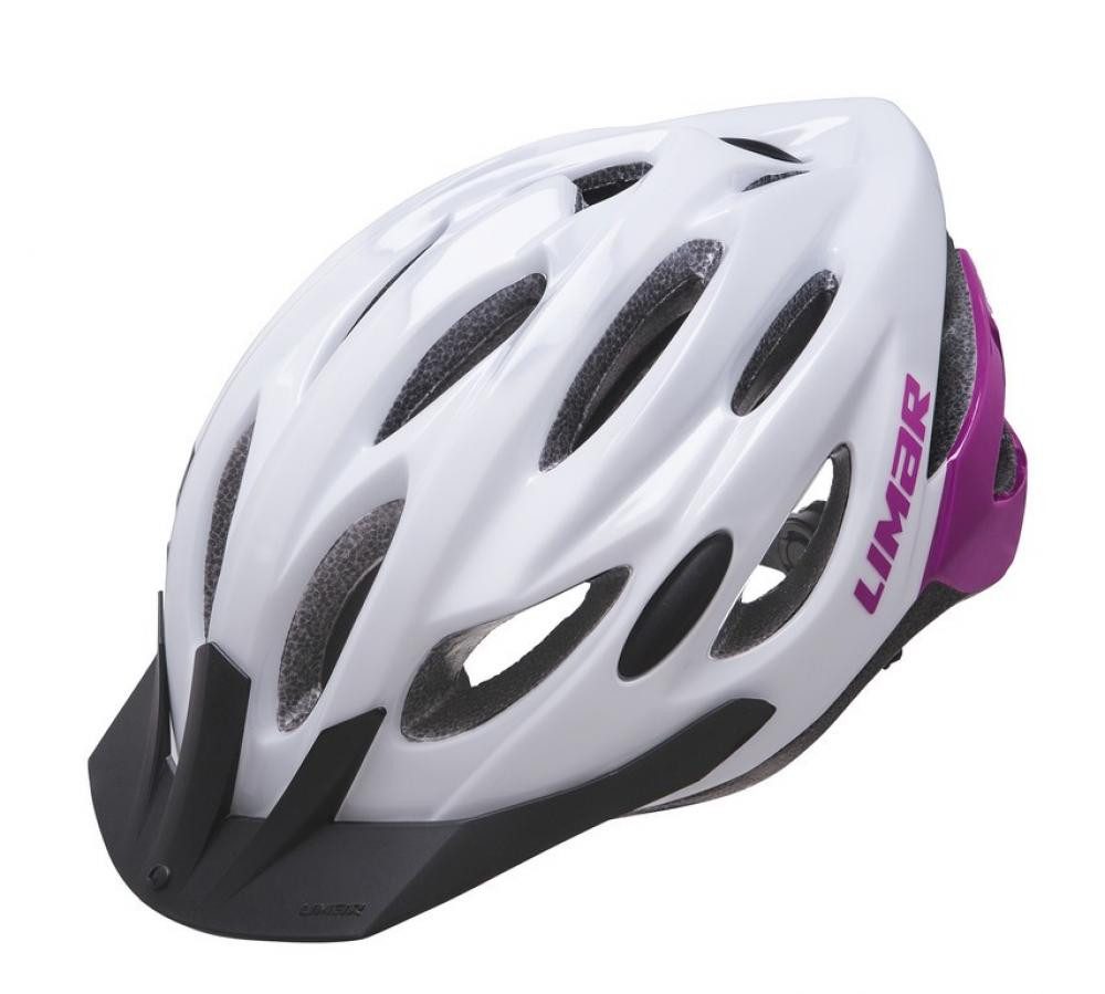 LIMAR Fahrradhelm Limar Helm Scrambler white pink Gr. M 52-57 cm