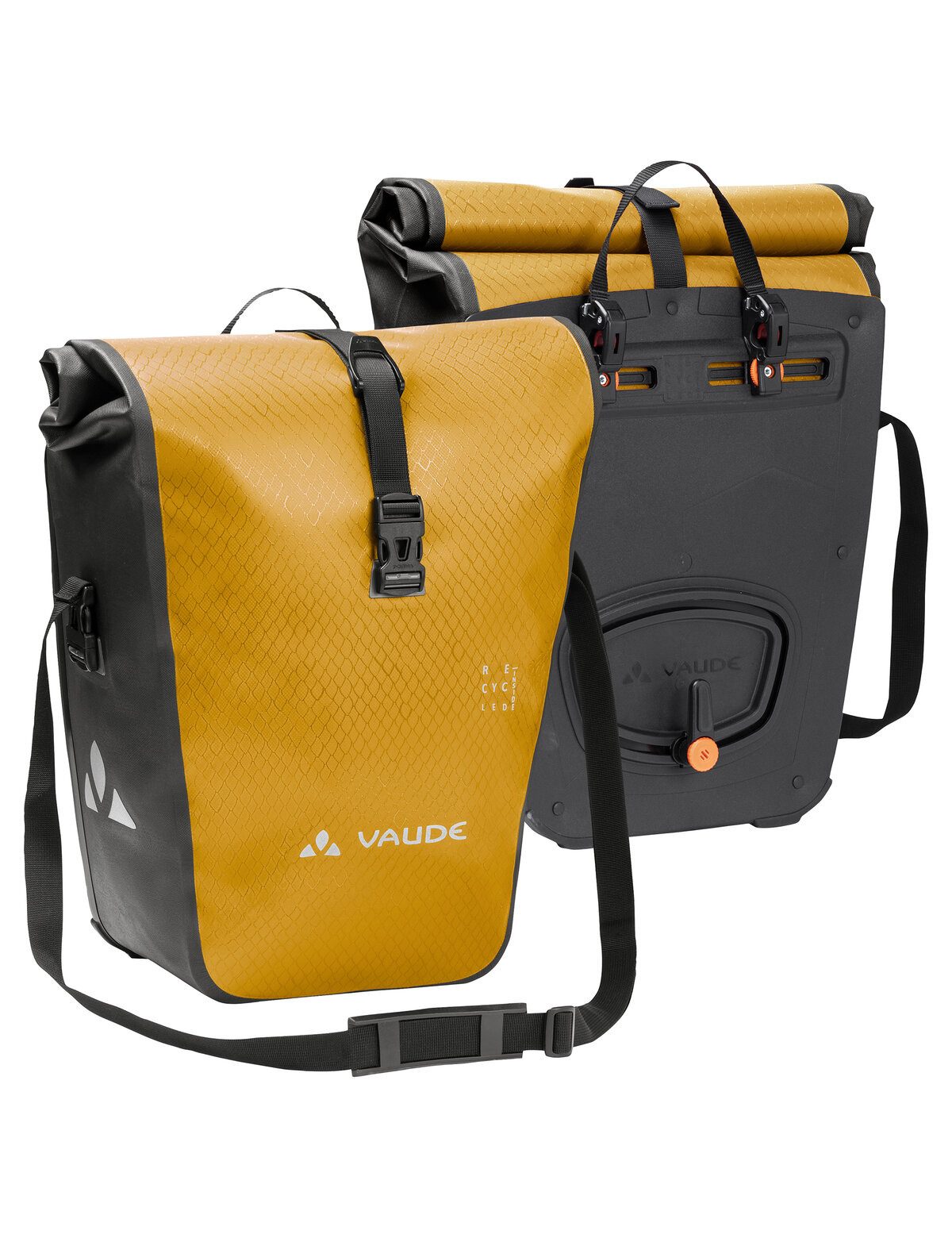 VAUDE Fahrradtasche Aqua Back (rec), wasserdicht, mit Organizer-Innentasche, 48 Liter Volumen – Bild 3 von 5