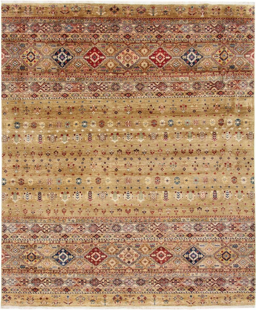 Orientteppich Arijana Shaal 250x299 Handgeknüpfter Orientteppich, Nain Trading, rechteckig, Höhe: 5 mm