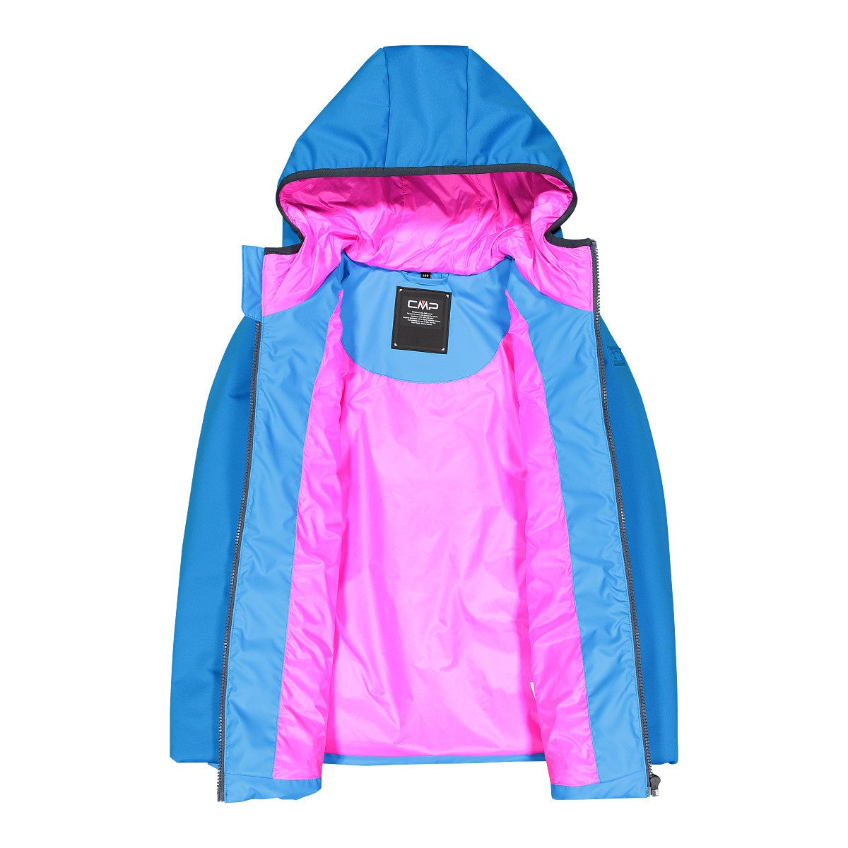 CMP Wintermantel CMP Mädchen Parka Kid G Jacket Long Fix Hood 32K1165