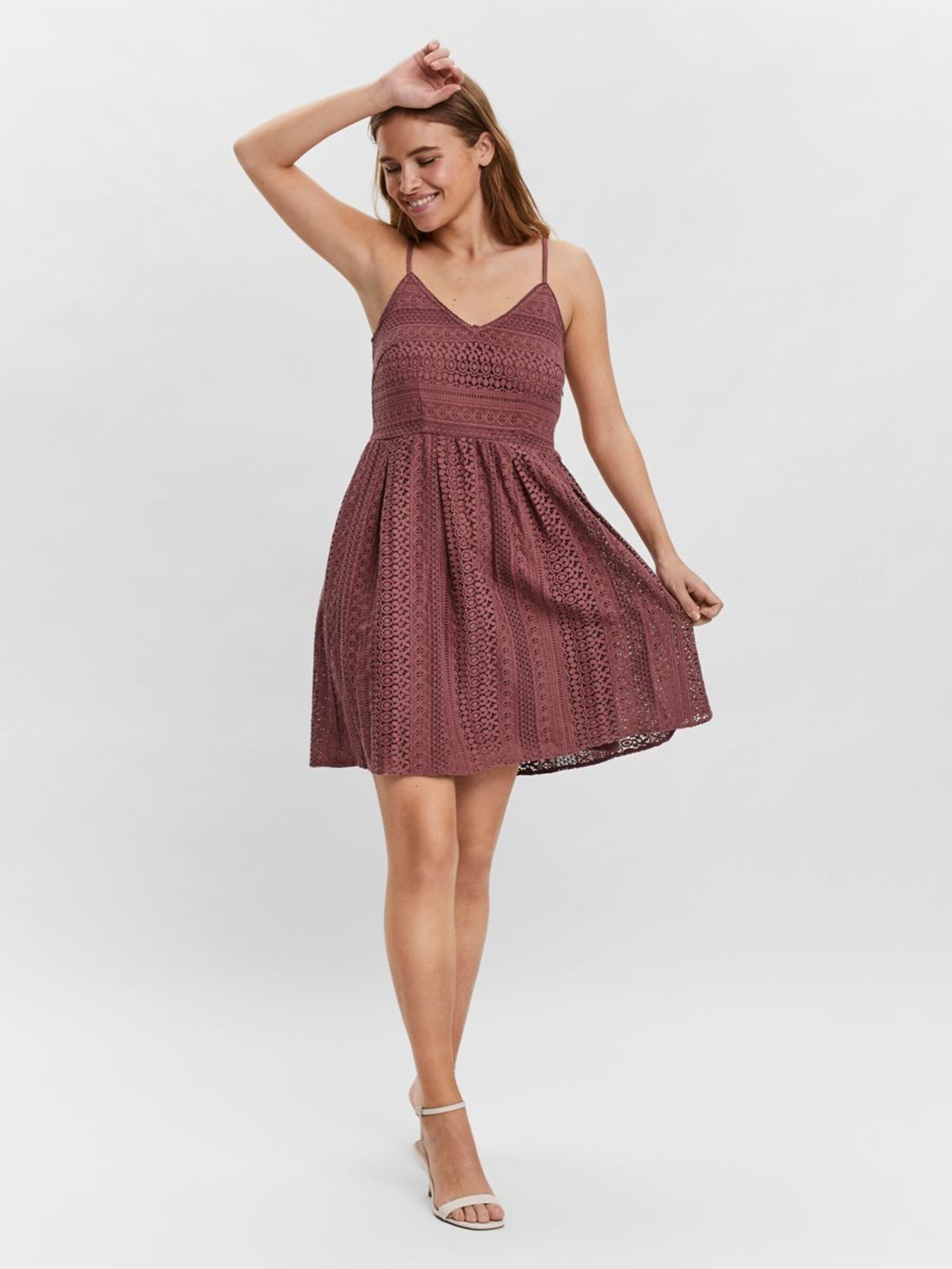 Vero Moda Sommerkleid Honey (1-tlg) Spitze – Bild 5 von 5