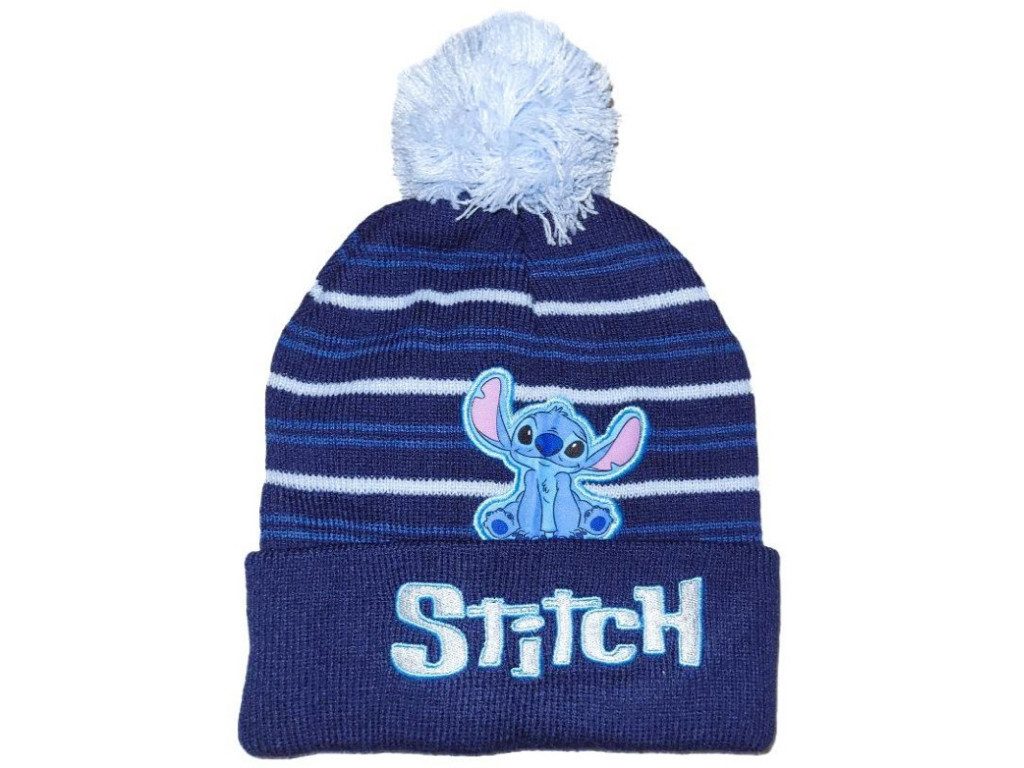 Lilo & Stitch Bommelmütze Wintermütze Mütze Stitch günstig online kaufen