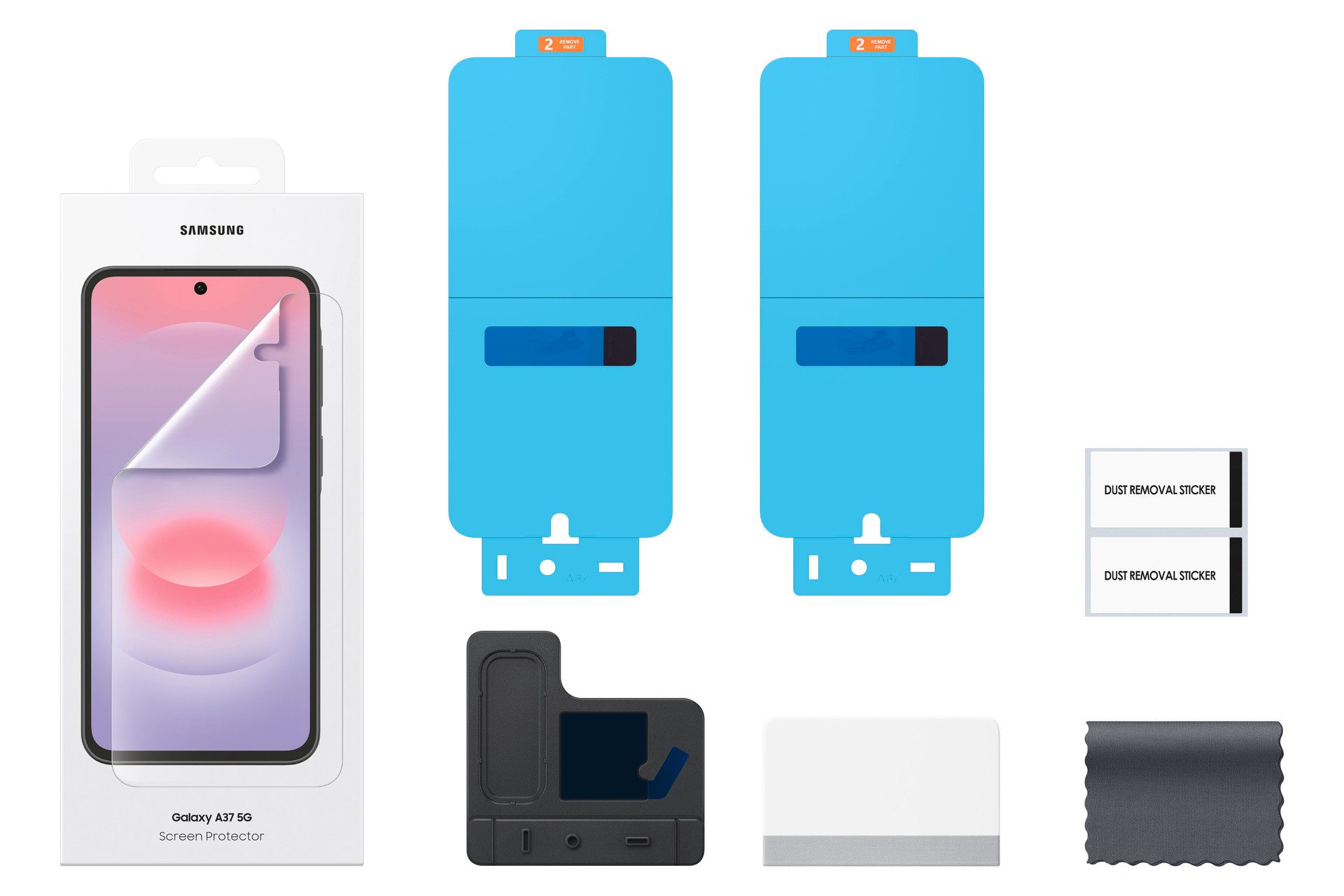 Samsung Screen Protector für Galaxy A37, Transparent