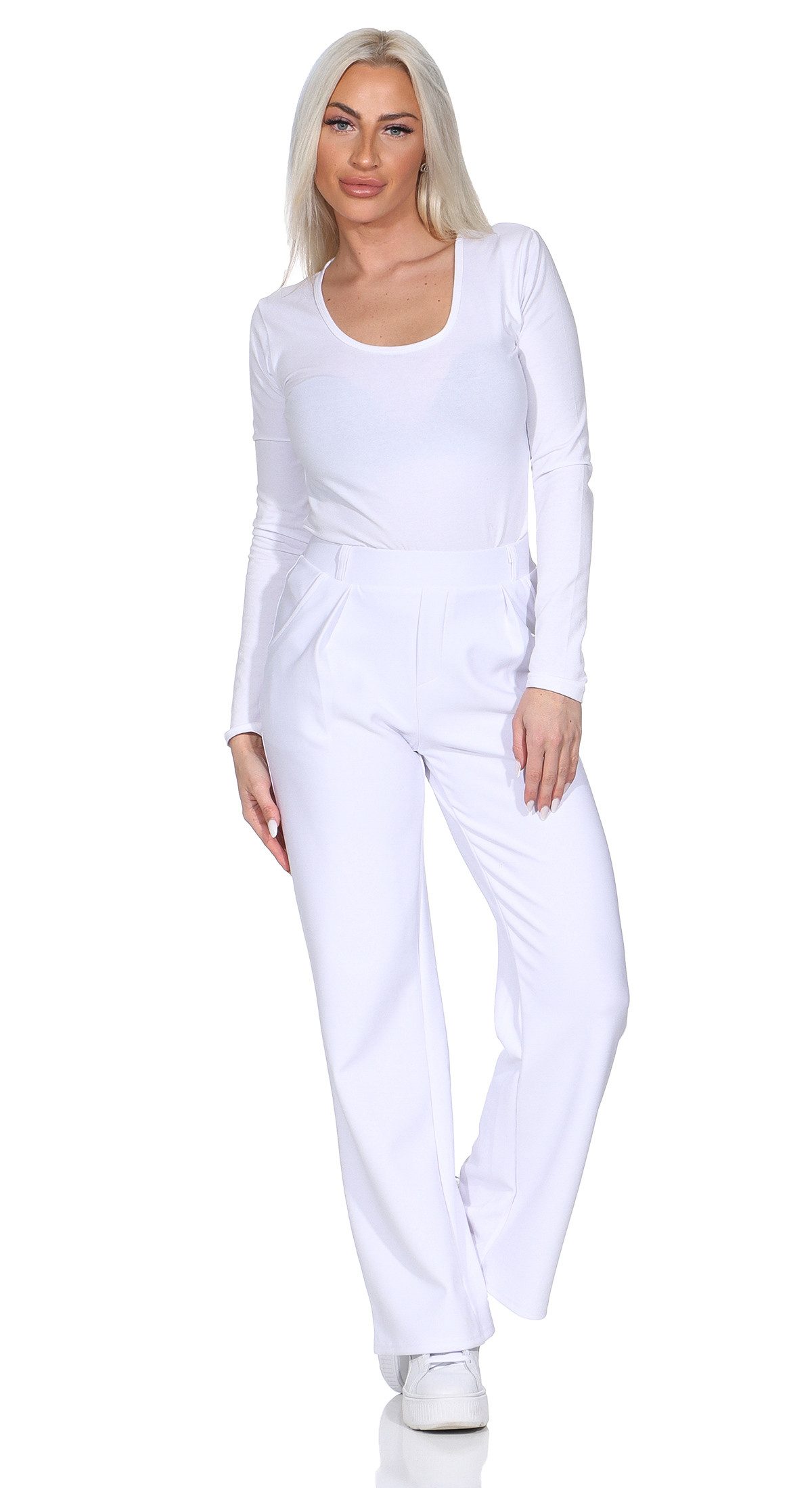 OriginalYou Bundfaltenhose Damen Schlupfhose Stoffhose moderne günstig online kaufen