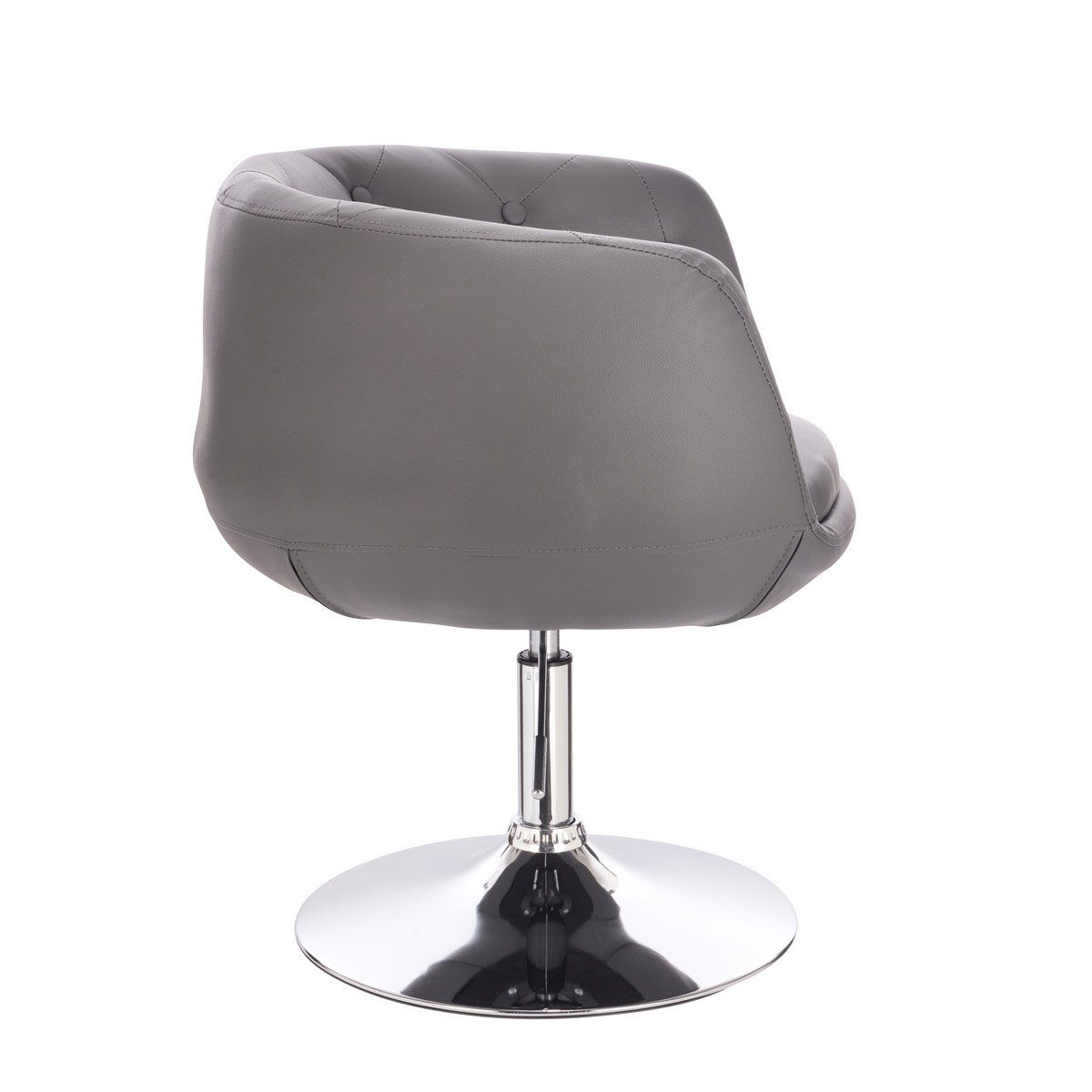 SVITA Cocktailsessel PANAMA (1-St., Drehsessel), 360° drehbar, verchromtes Gestell, gepolstert, höhenverstellbar