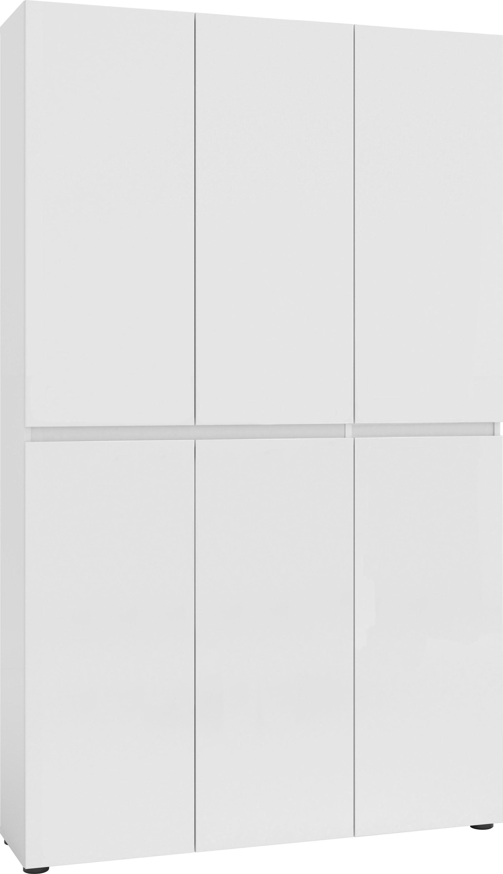 INOSIGN Schuhschrank Mister Breite 120 cm, Höhe 200 cm, 6 Türen