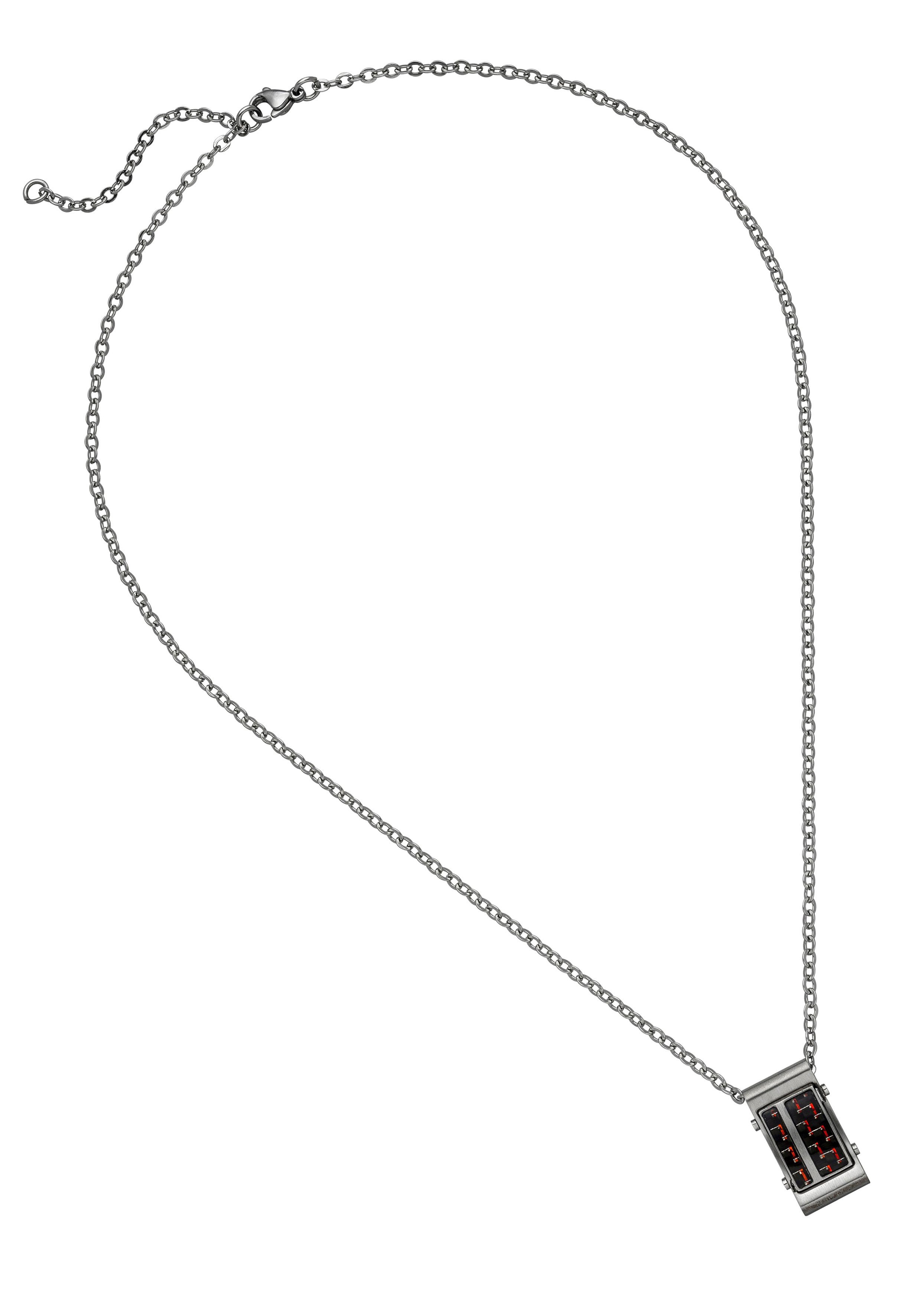Jobo Herren-Krawattenschieber Edelstahl Mit Carbon – Elegantes Accessoire Im Hochwertigen Etui