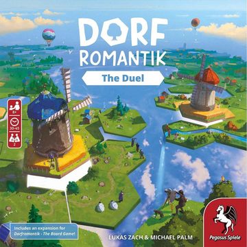 Pegasus Spiele Spiel, Familienspiel 51241E - Dorfromantik The Duel GB, Familienspiel