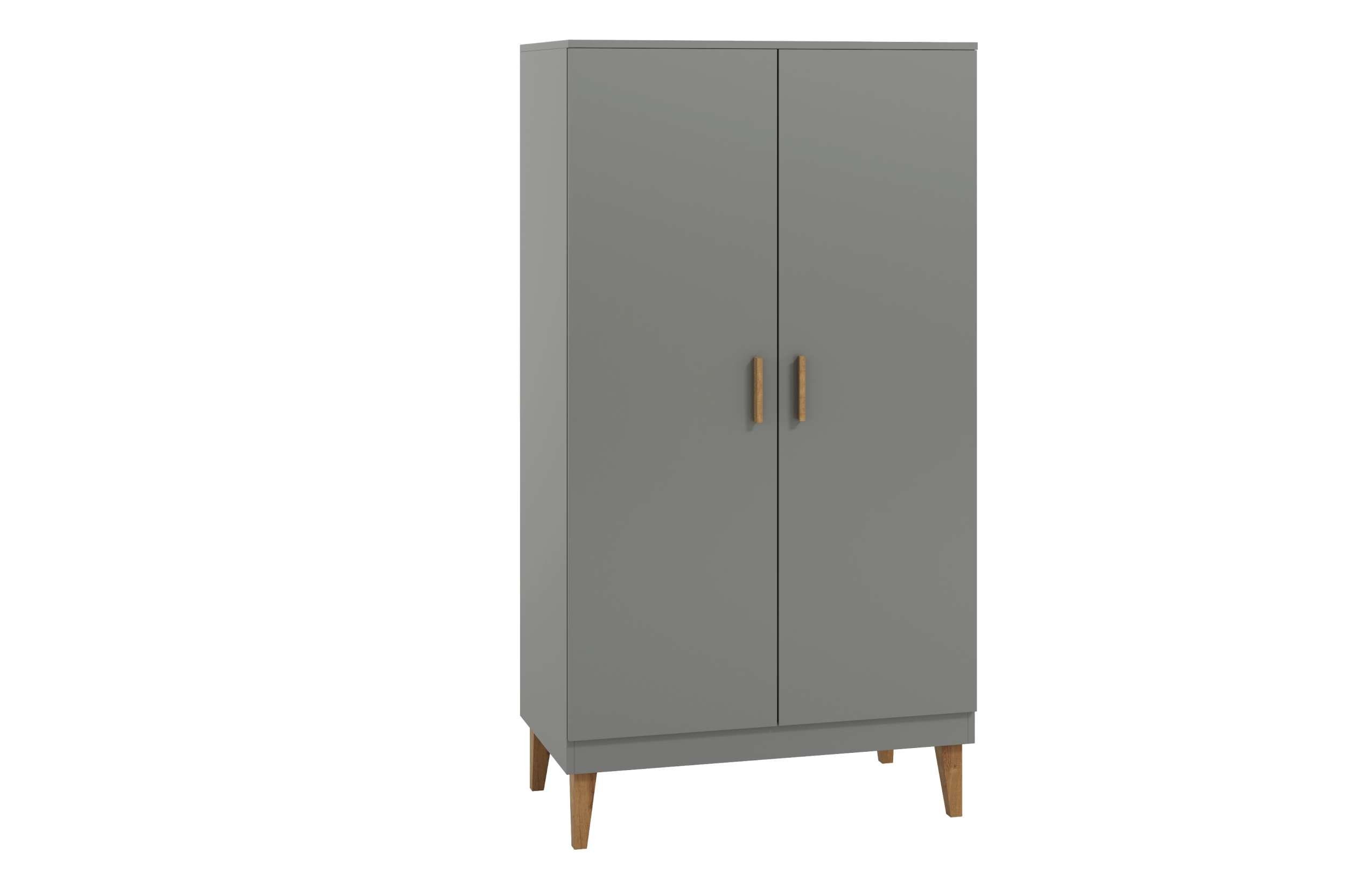 99rooms Kinderkleiderschrank Marvel (Standschrank, Kinderschrank) 2-türig, mit viel Stauraum, aus Holzwerkstoff, mit Soft-Close