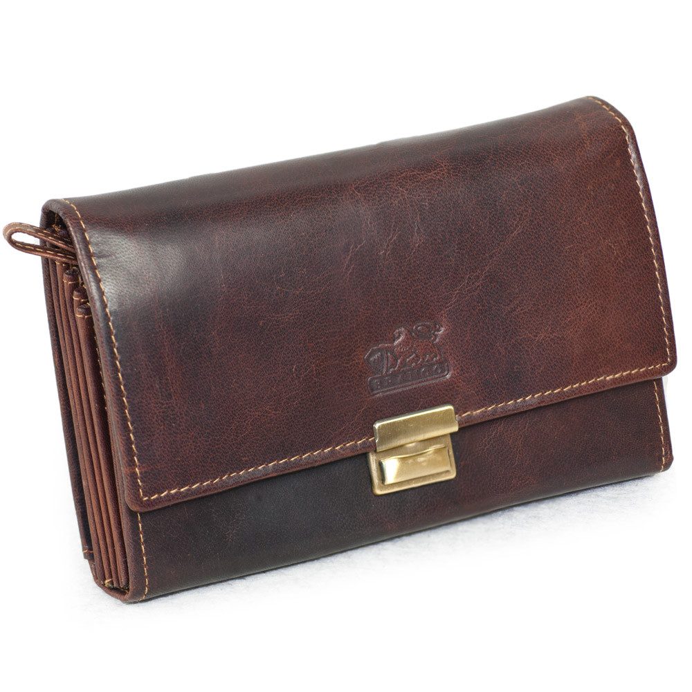 BRANCO Kellnerbörse Profi Kellnerbörse, Kellnergeldbeutel, Leder Braun Used Look, Branco