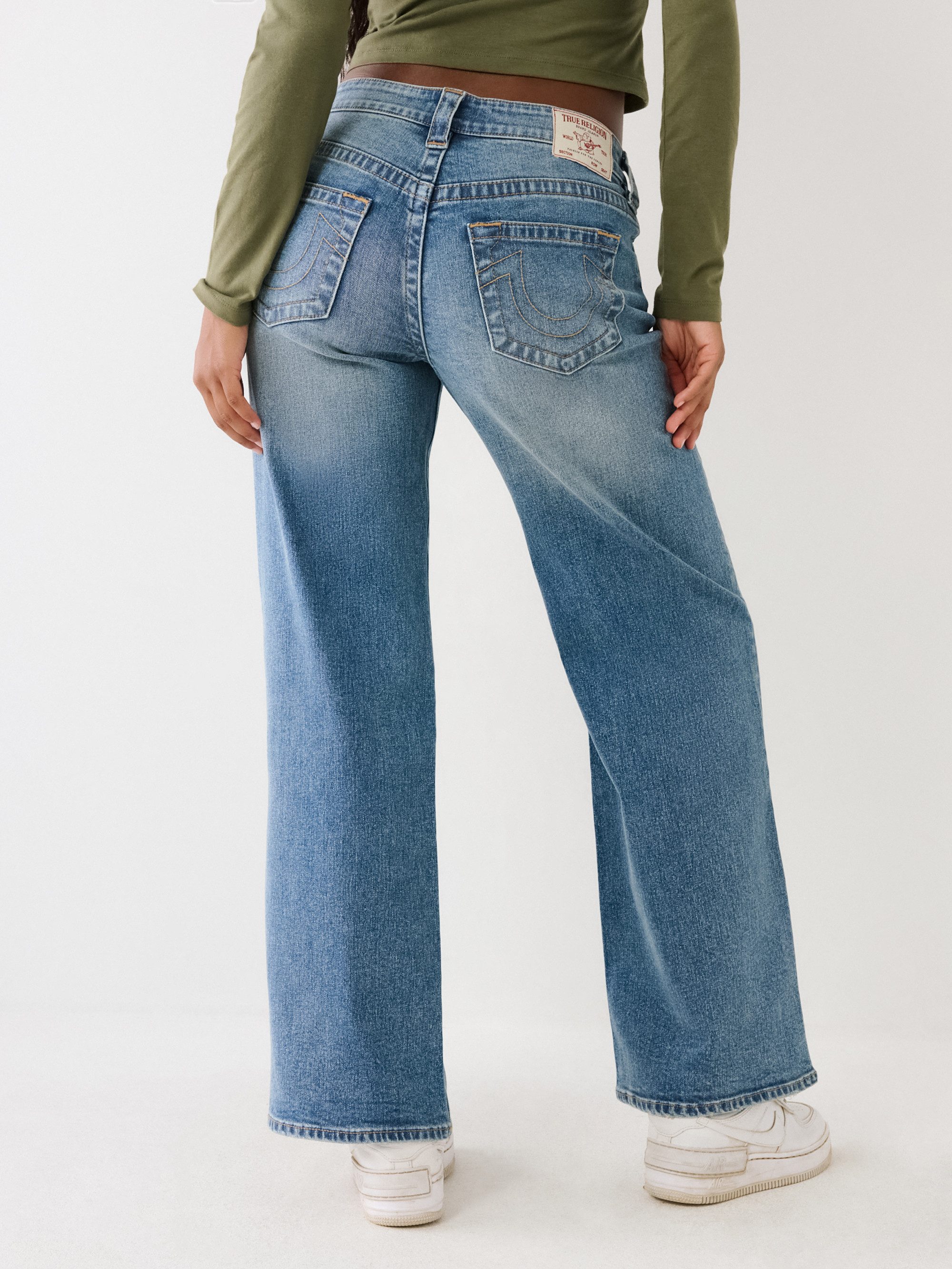 True Religion Loose-fit-Jeans BOBBI BAGGY JEAN Baumwollmischung, loose fit, regular waist