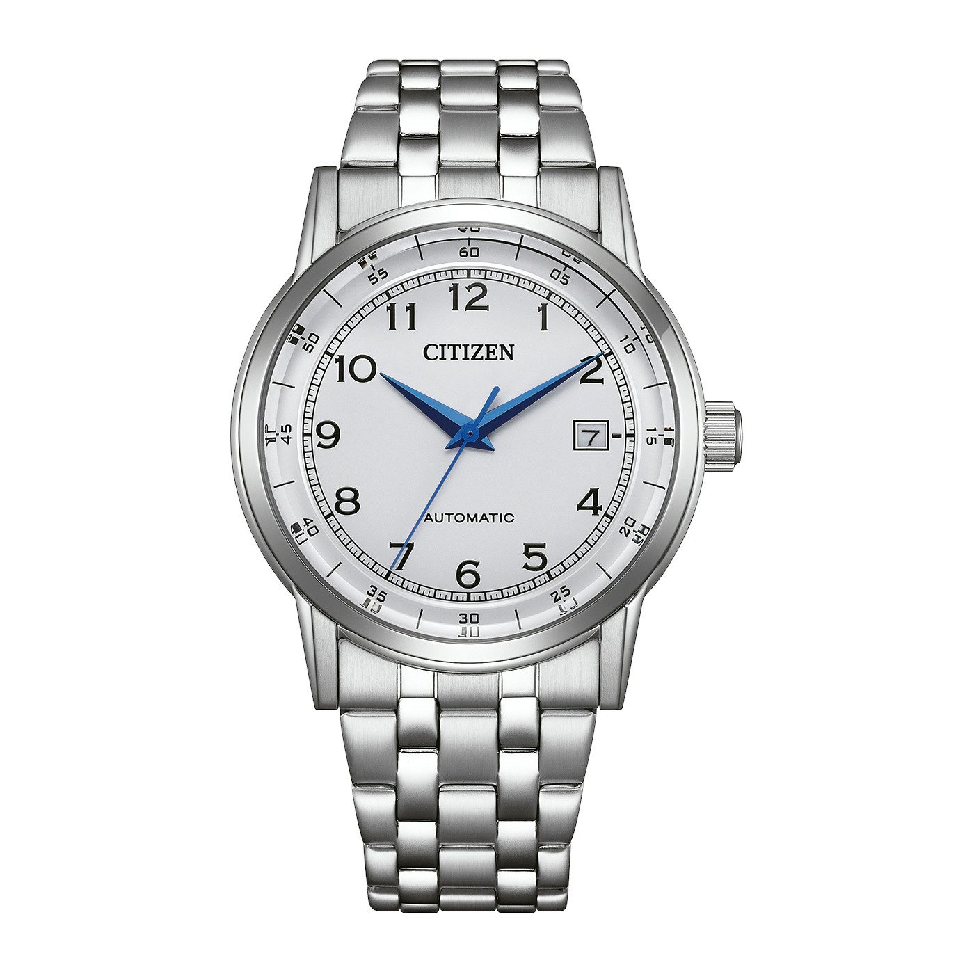 Citizen Automatikuhr Automatik Classic NJ0210-56A, Armbanduhr, Herrenuhr, Edelstahlarmband, analog, Big Date