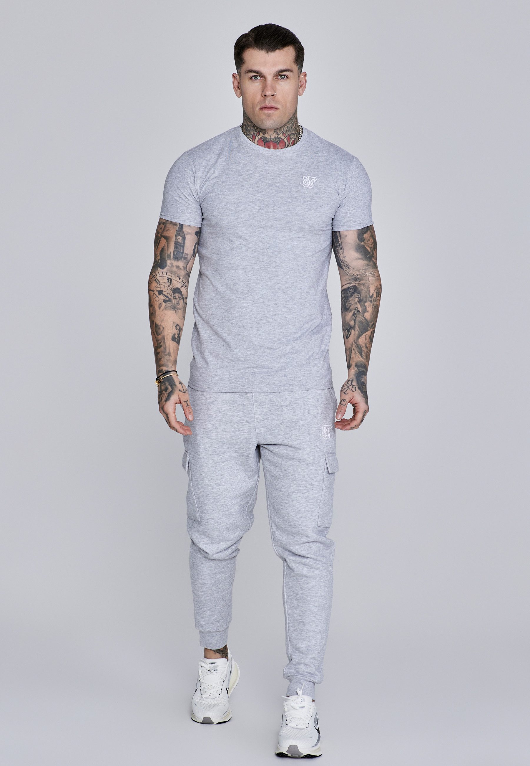 Siksilk T-Shirt SikSilk Herren Essentials T-Shirt