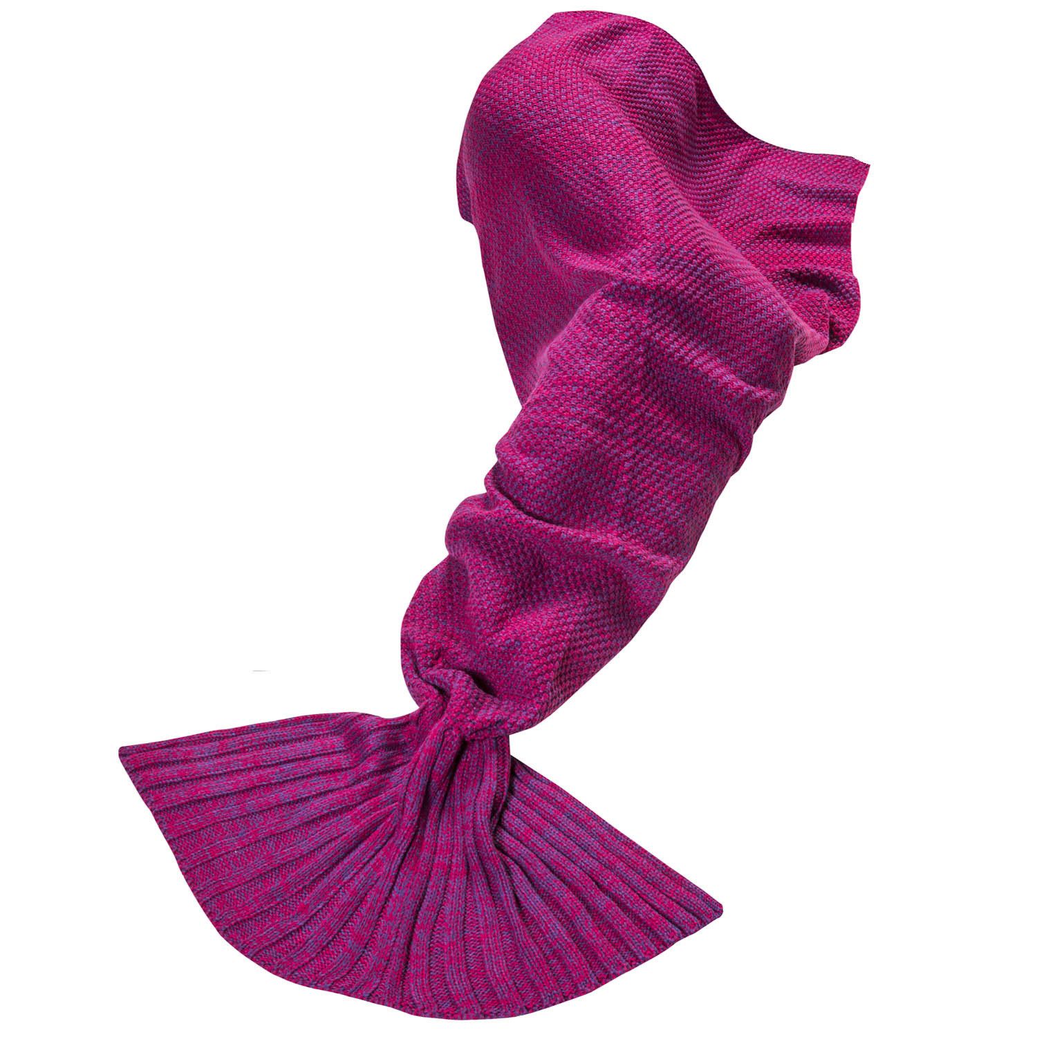 Wohndecke FELUNA Wohndecke Meerjungfrau – Wolldecke mit Schwanzflosse, Felu günstig online kaufen