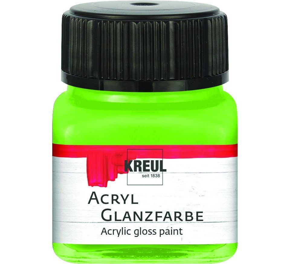 Kreul Acrylfarbe Kreul Acryl Glanzfarbe lindgrün 20 ml