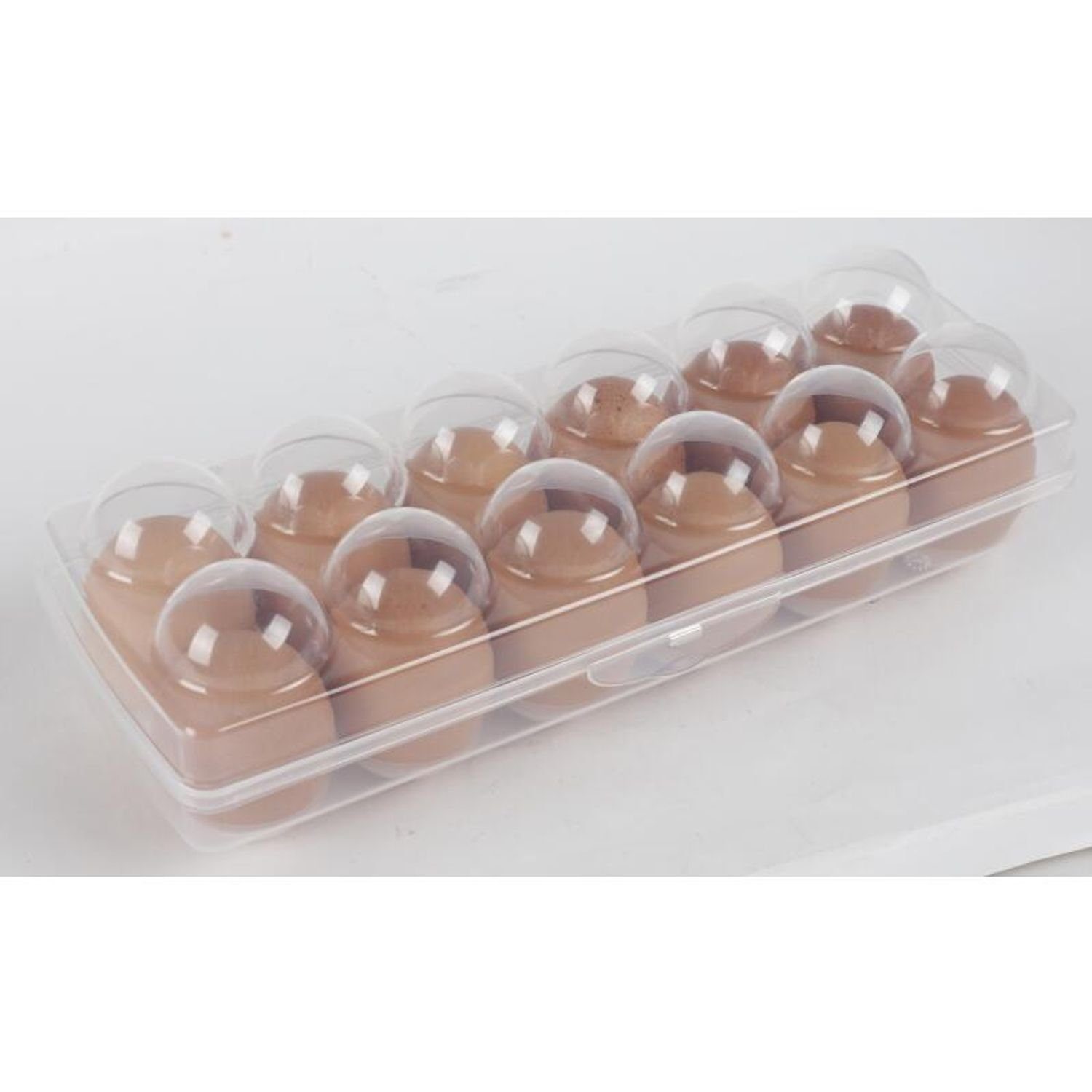 Kunststoff Hühnereier Koopman Stück 15 Vorratsdose je Set D, Eierdosen für mit 12 Eier Box aufbewahren