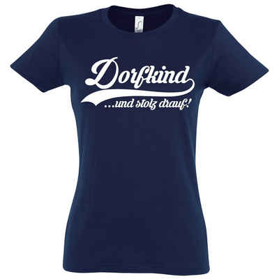 Youth Designz Print-Shirt Dorfkind Damen T-Shirt mit modischem Print