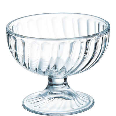 Arcoroc Dessertschale Sorbet, Glas, Eisbecher Eisschale 380ml Glas transparent 6 Stück