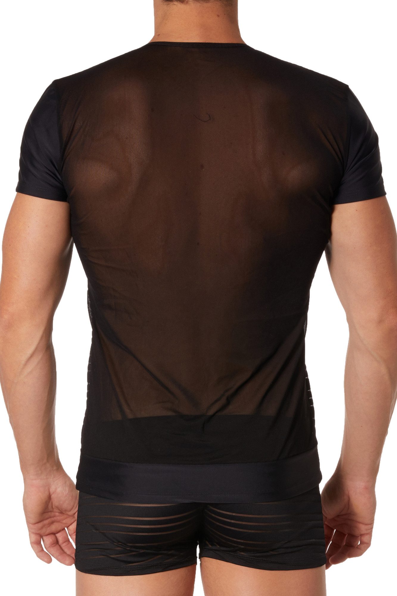 LOOK ME T-Shirt Schwarzes Herren T-Shirt günstig online kaufen