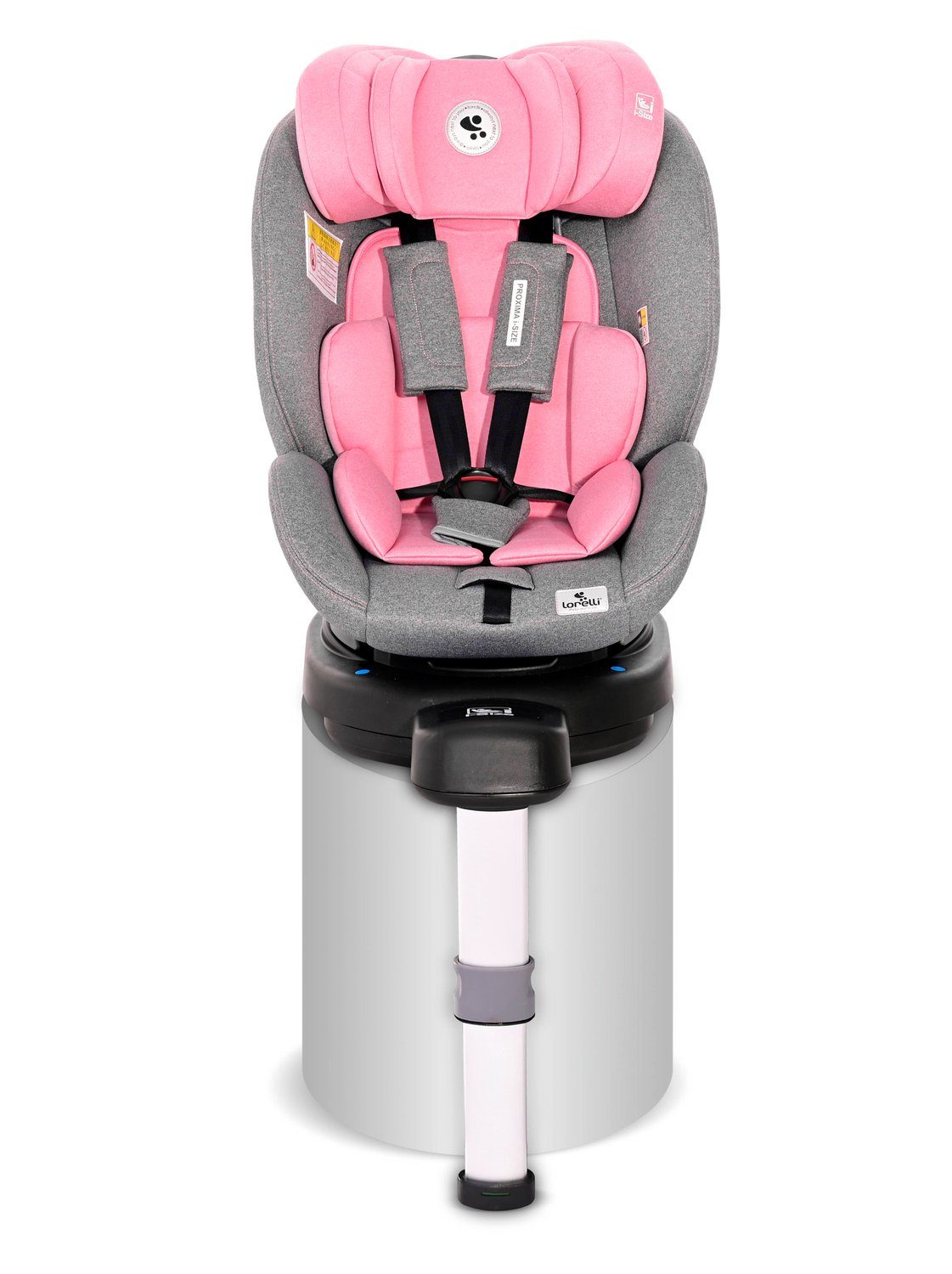25 kg, rosa Isofix 0/1/2 Lorelli (0 verstellbar 25 i-Size, Autokindersitz bis: Kindersitz kg) Proxima - Gruppe