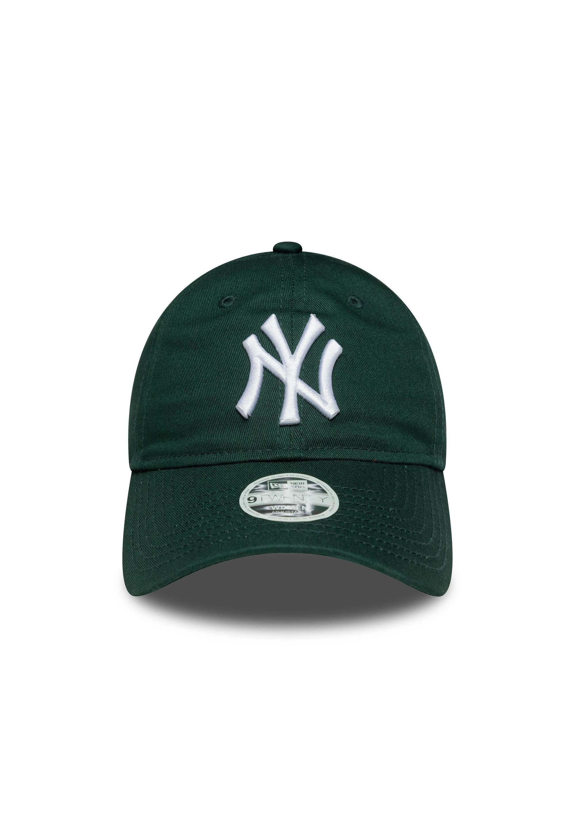 New Era Baseball Cap New York Yankees New Era League Essential 9Twenty Women Cap Dunkelgrün (1-St)