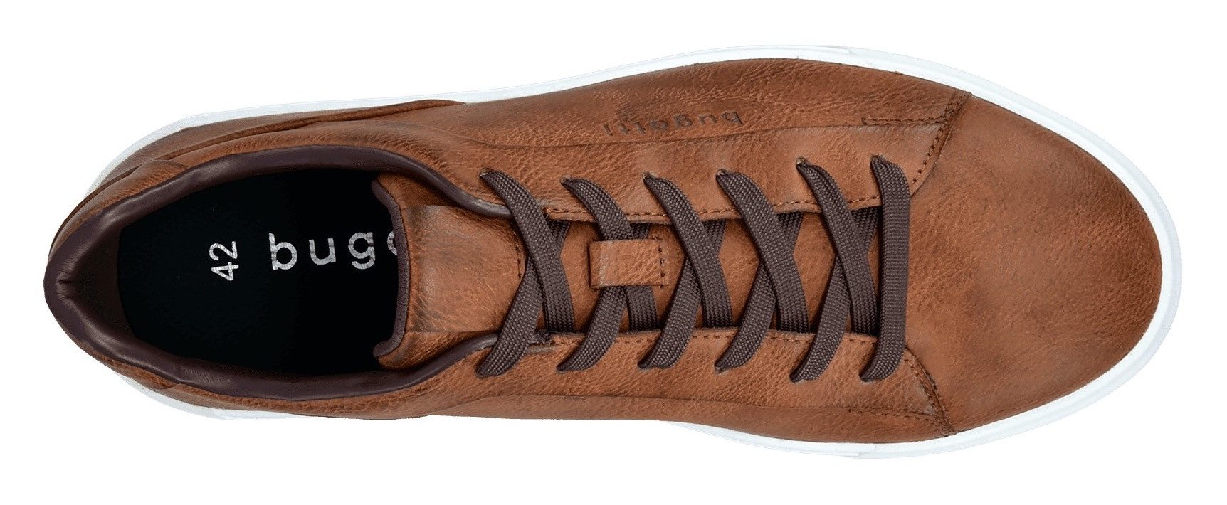 bugatti Sneaker Halbschuh, Schnürschuh, Freizeitschuh in cleaner Optik