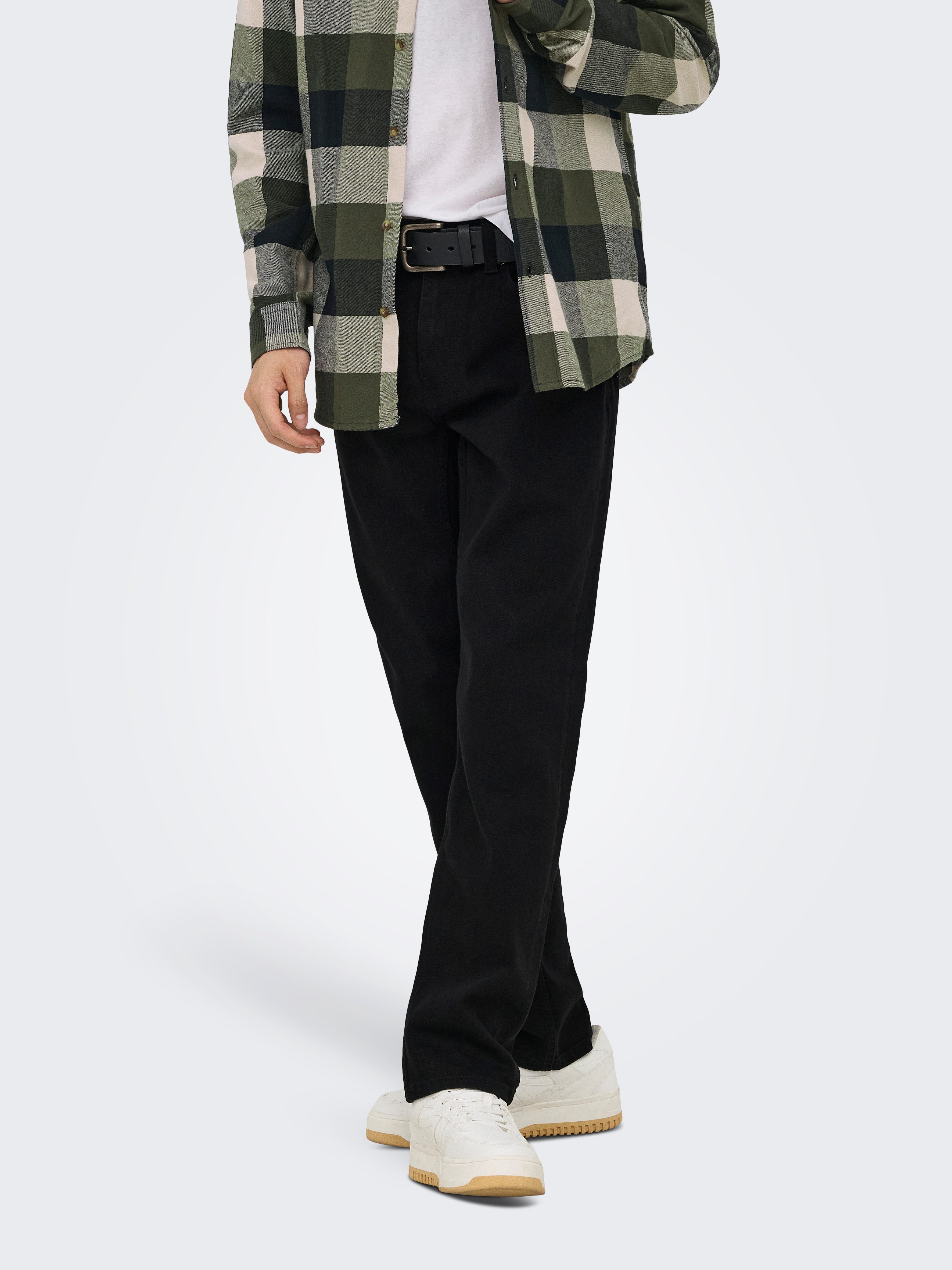 ONLY & SONS Regular-fit-Jeans ONSWEFT REG 7900 EY BOX JEANS NOOS Baumwollmischung, regular fit – Bild 3 von 5